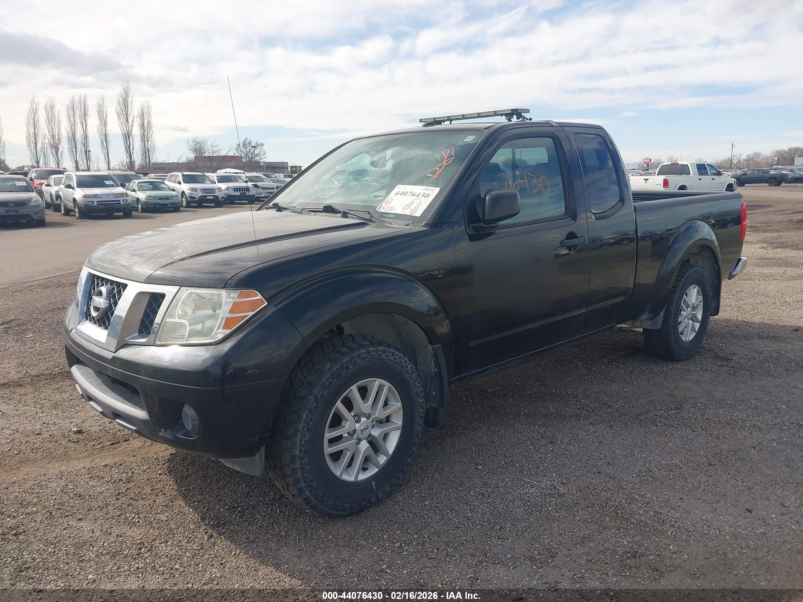 2015 Nissan Frontier Sv Black vin: 1N6AD0CW2FN757242