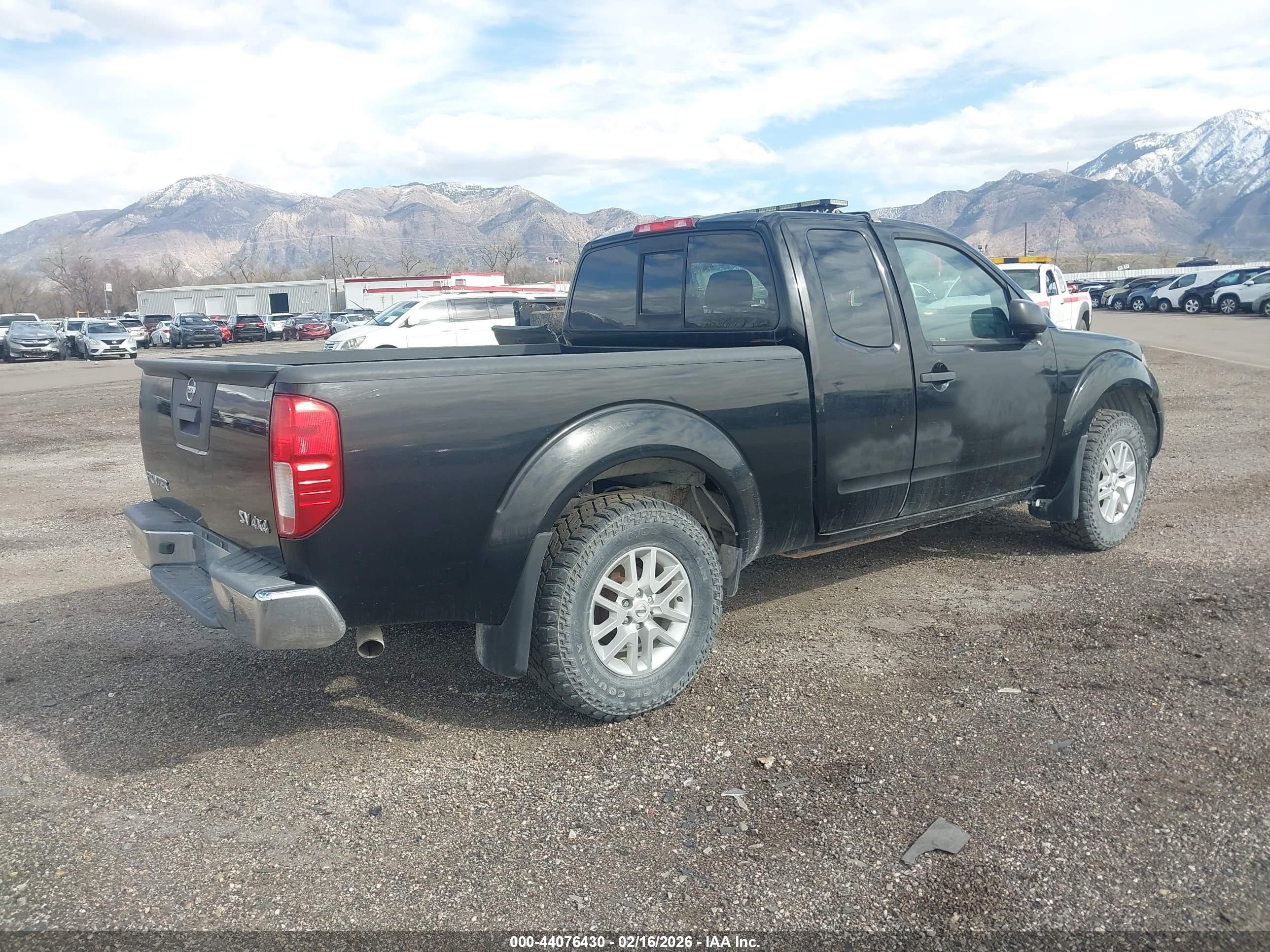 2015 Nissan Frontier Sv Black vin: 1N6AD0CW2FN757242