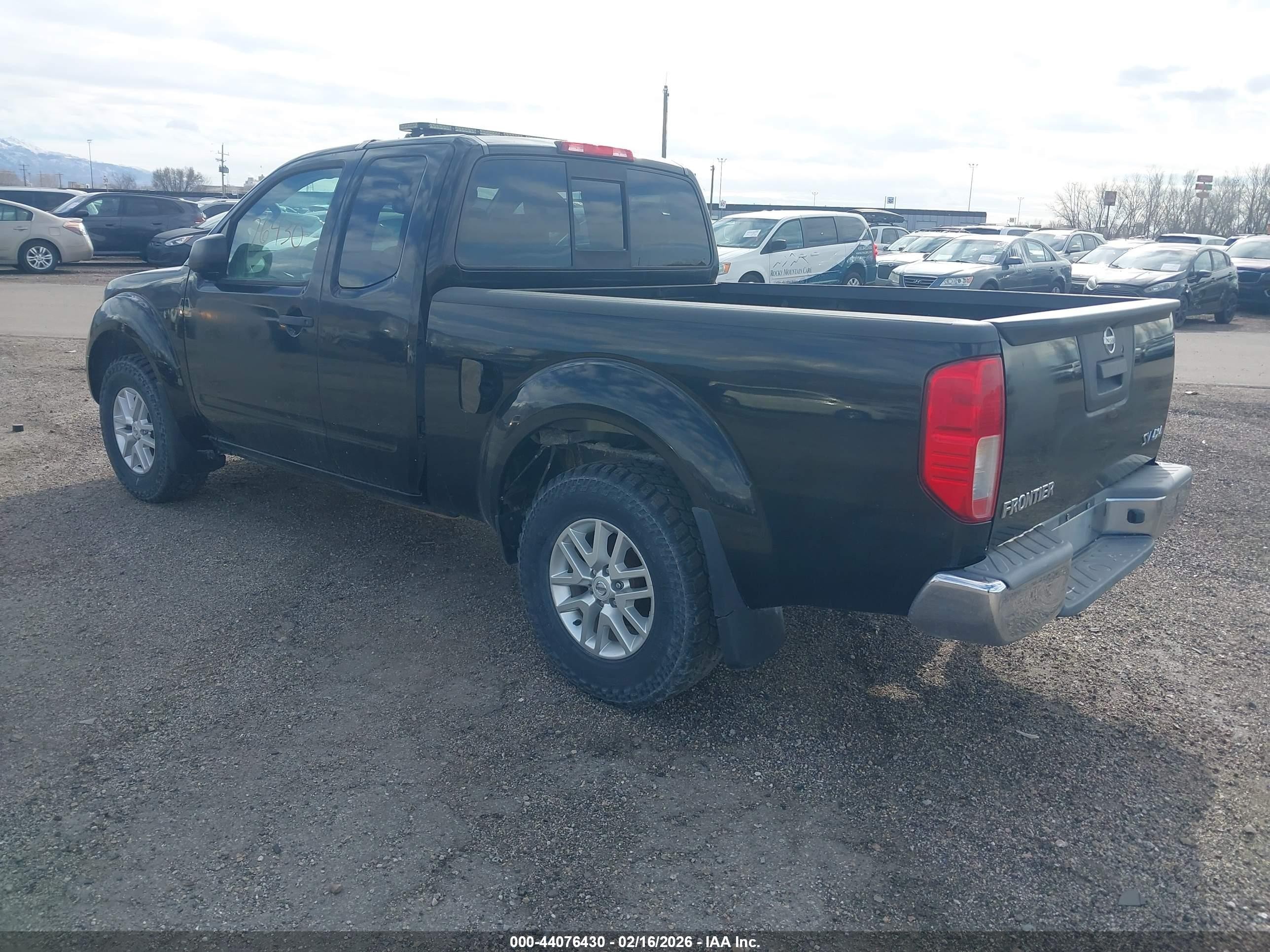 2015 Nissan Frontier Sv Black vin: 1N6AD0CW2FN757242