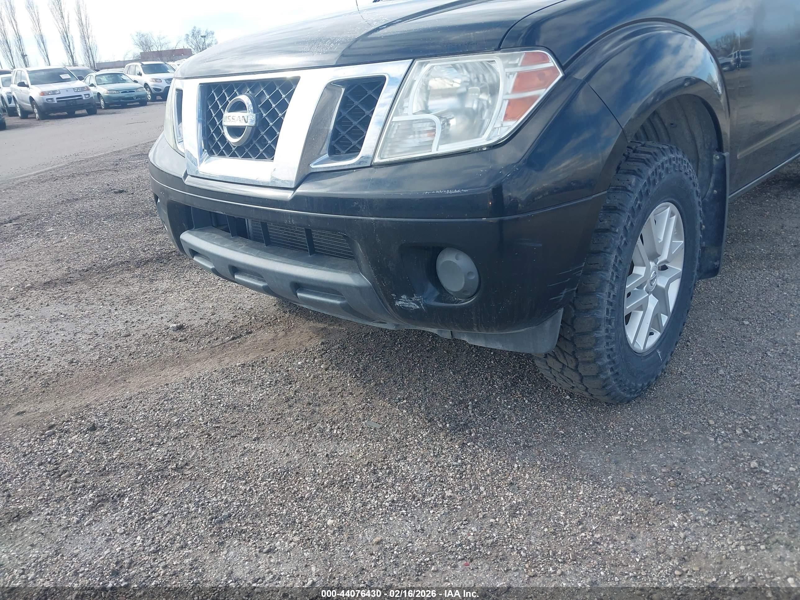 2015 Nissan Frontier Sv Black vin: 1N6AD0CW2FN757242