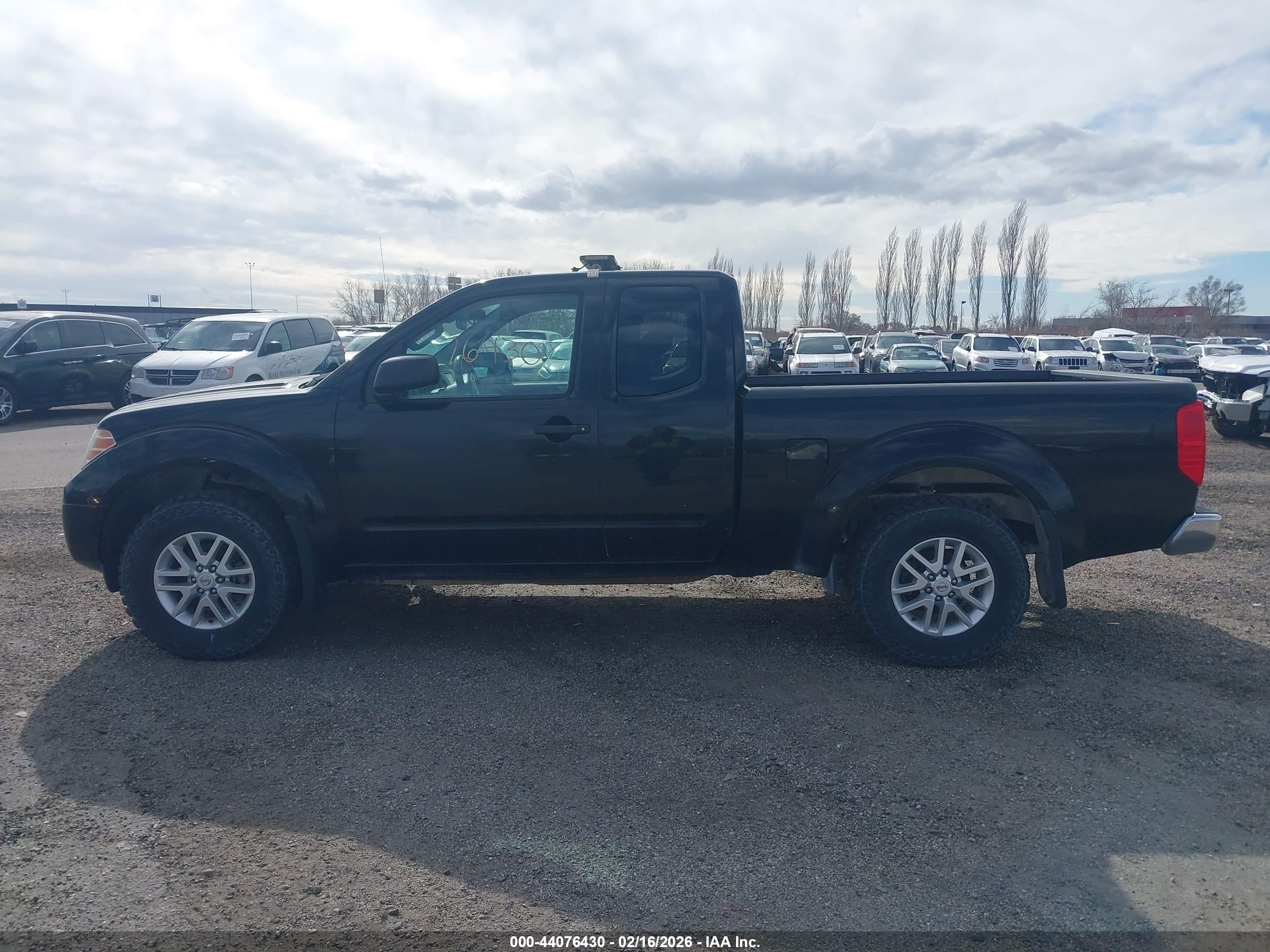 2015 Nissan Frontier Sv Black vin: 1N6AD0CW2FN757242