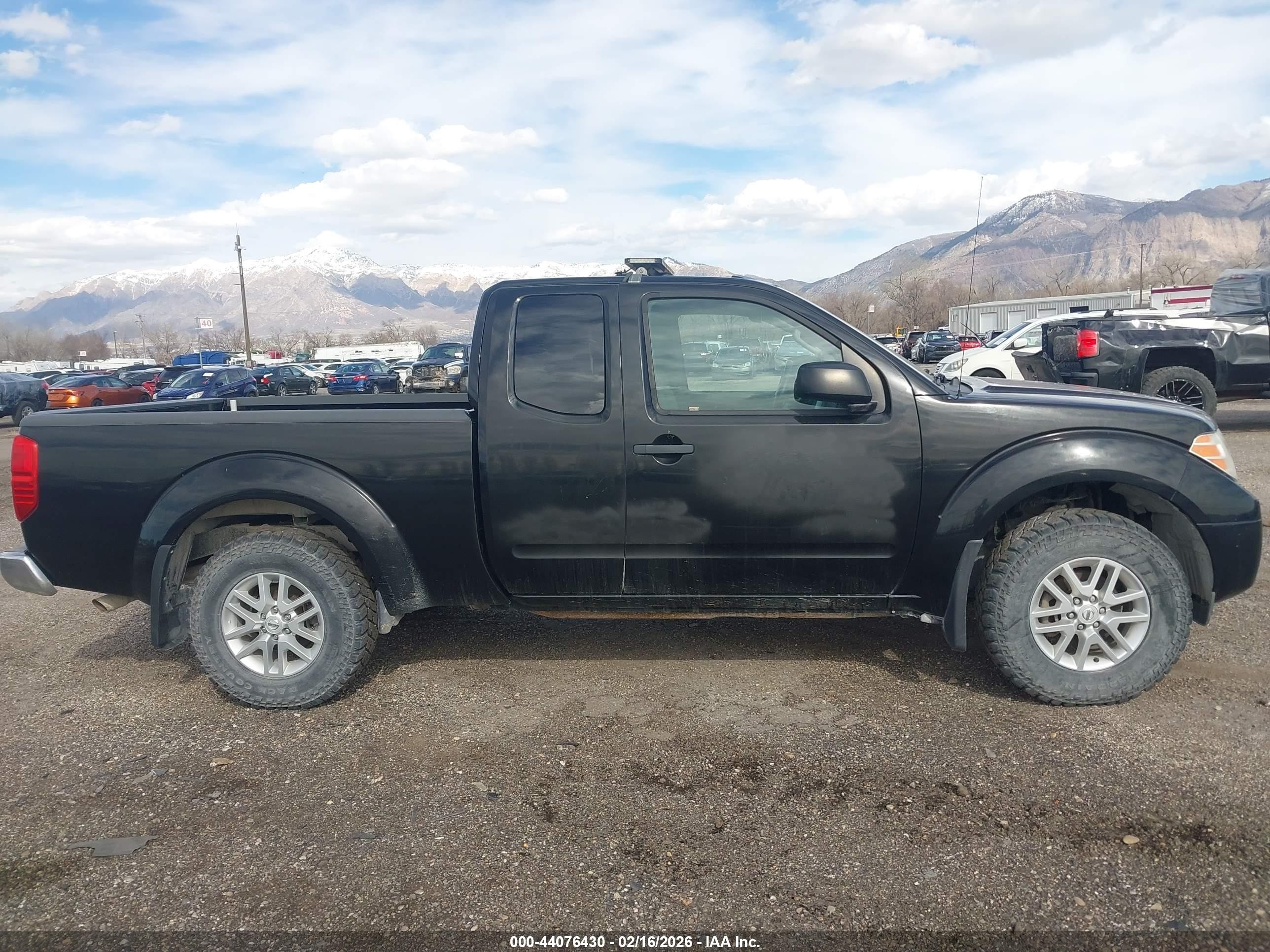 2015 Nissan Frontier Sv Black vin: 1N6AD0CW2FN757242