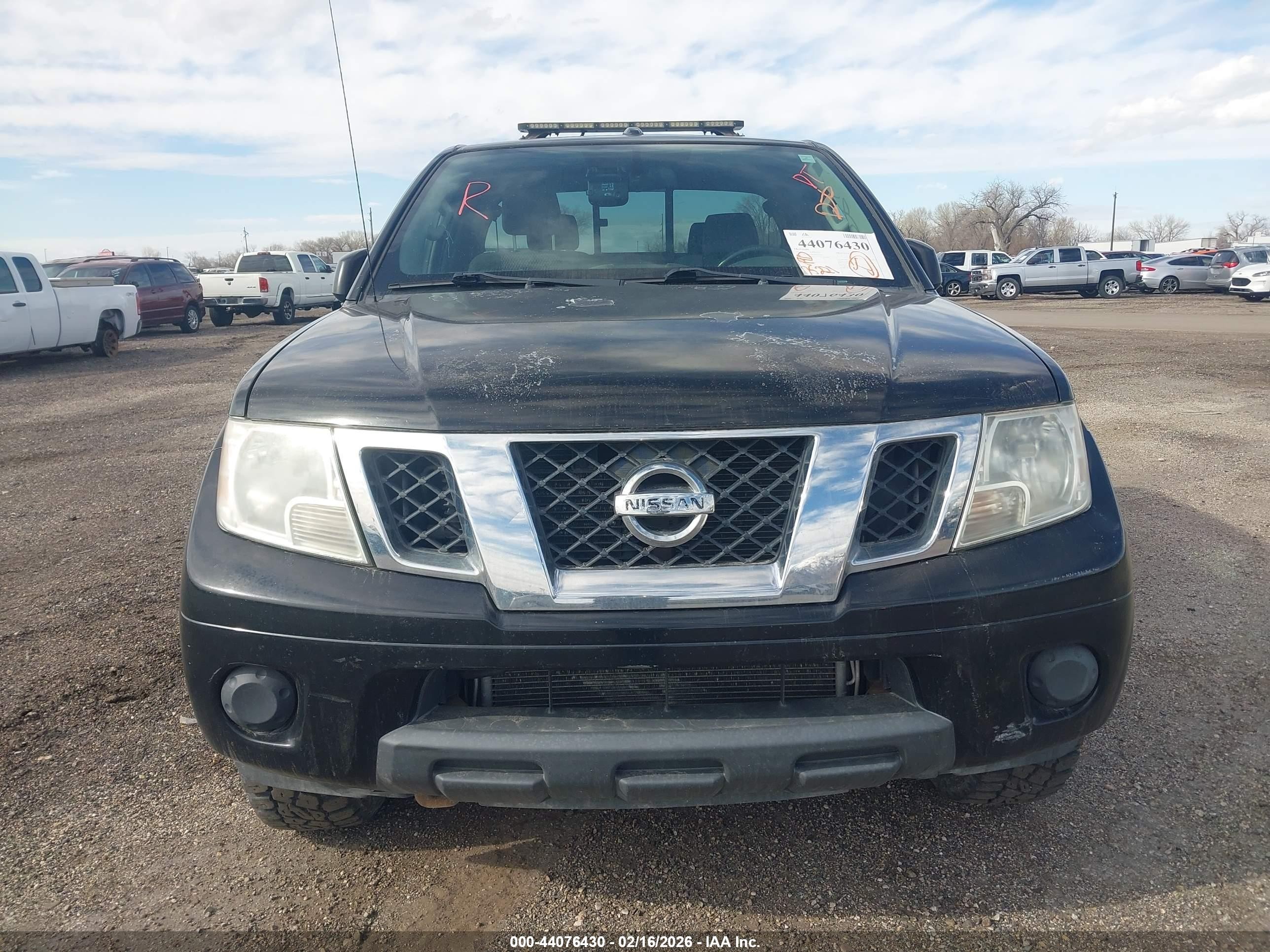 2015 Nissan Frontier Sv Black vin: 1N6AD0CW2FN757242