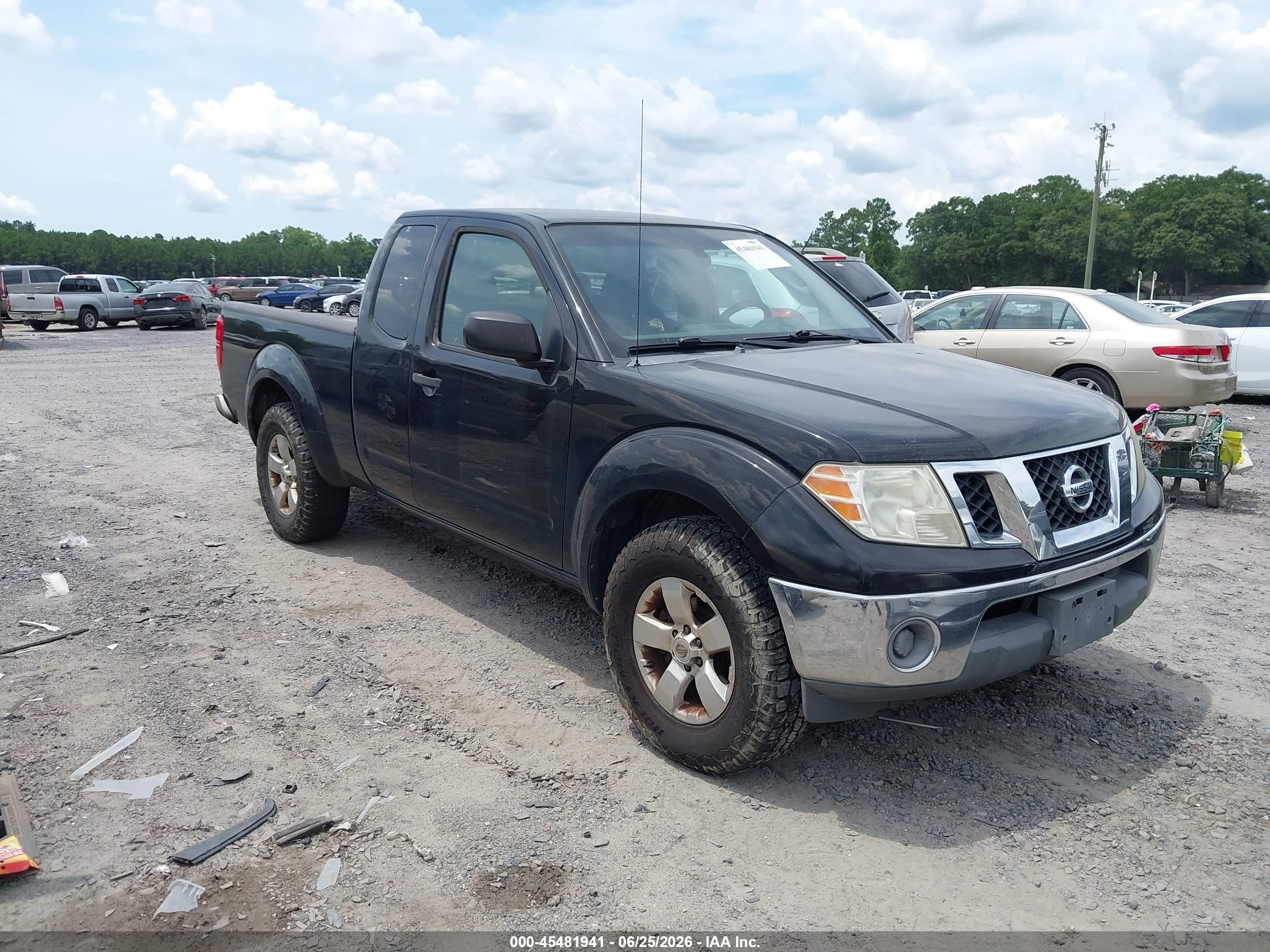 2010 Nissan Frontier Se Black vin: 1N6AD0CW3AC429879