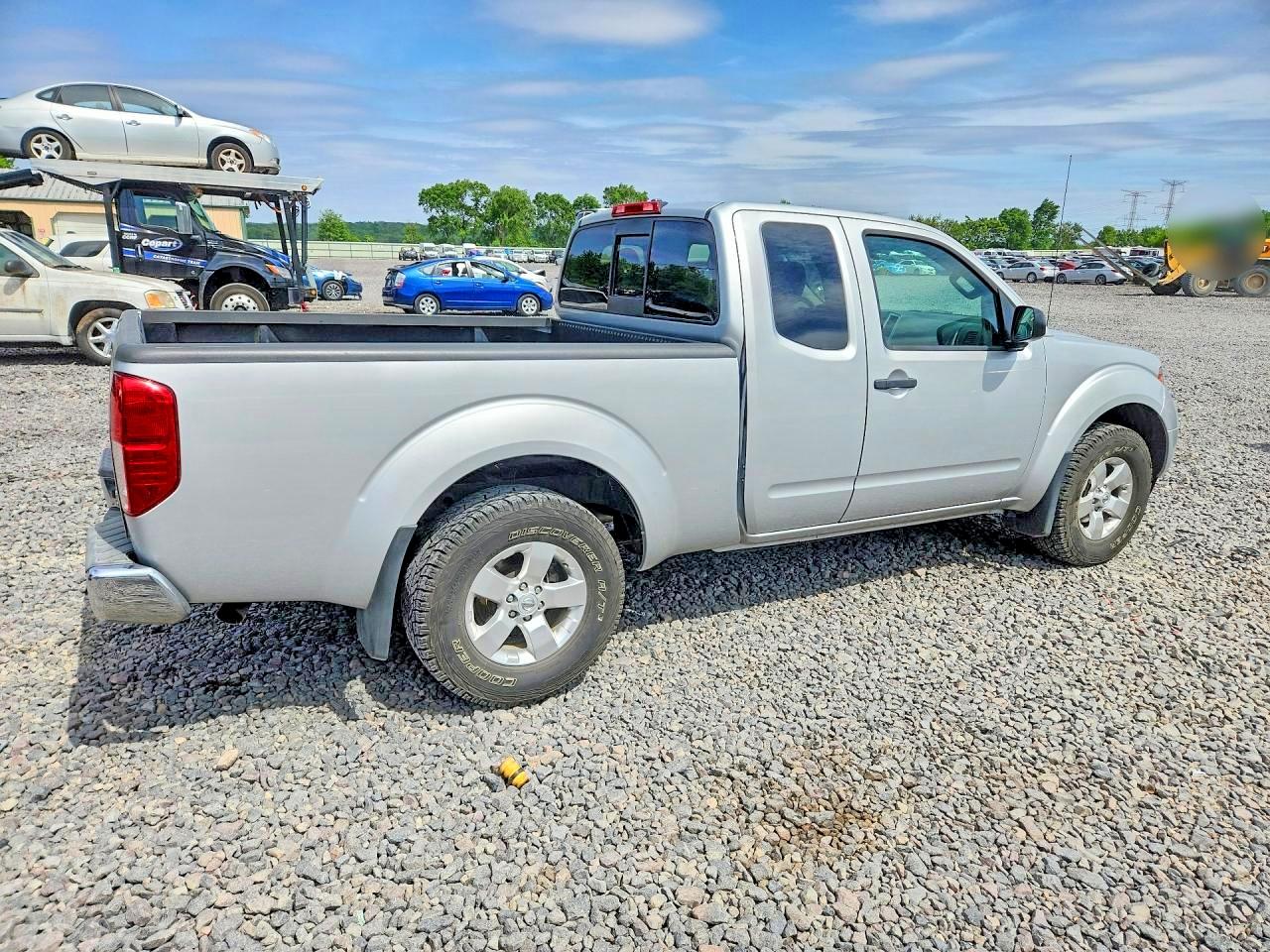2012 Nissan Frontier Sv V6 Серебряный vin: 1N6AD0CW3CC439587