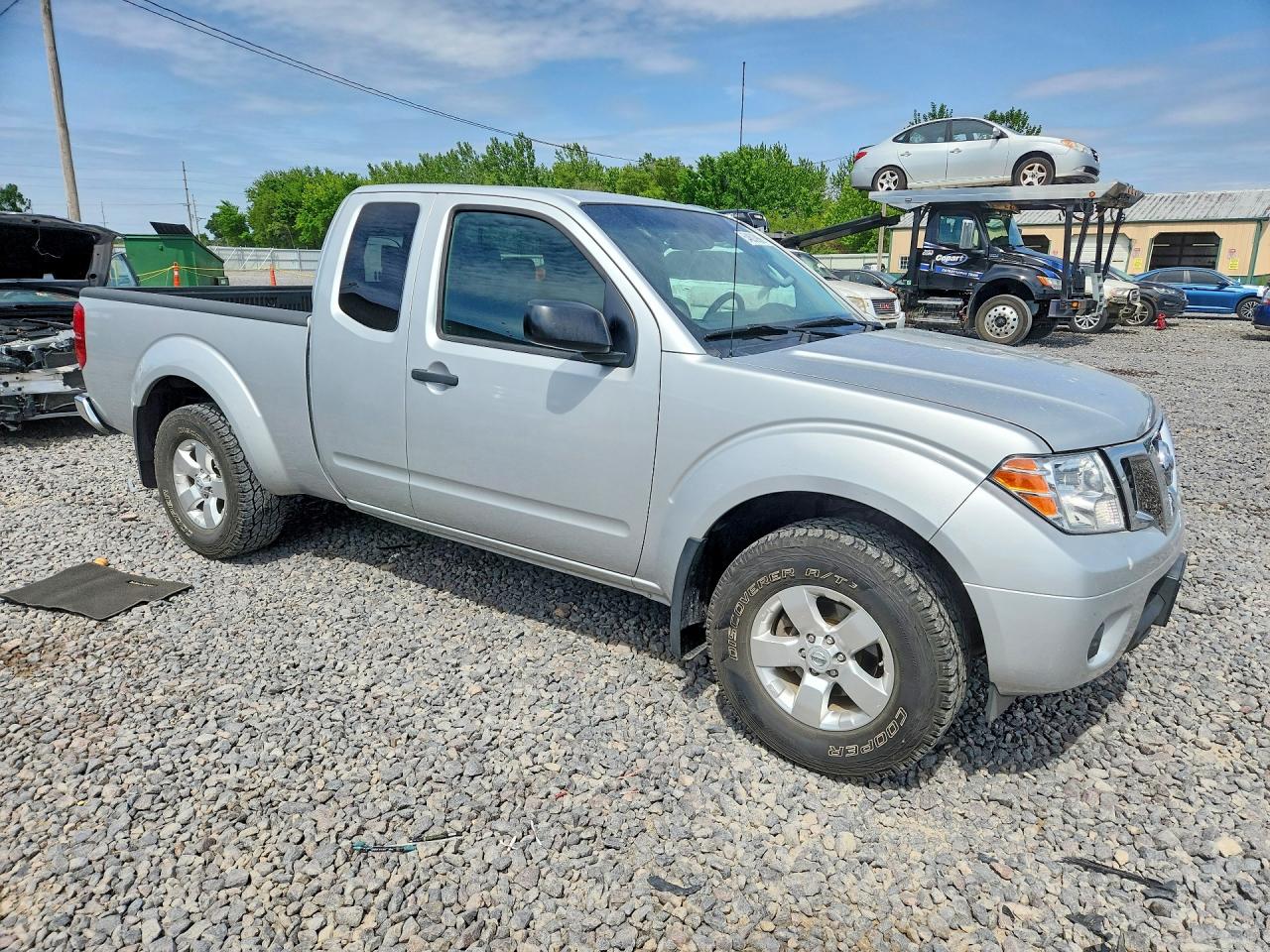 2012 Nissan Frontier Sv V6 Серебряный vin: 1N6AD0CW3CC439587