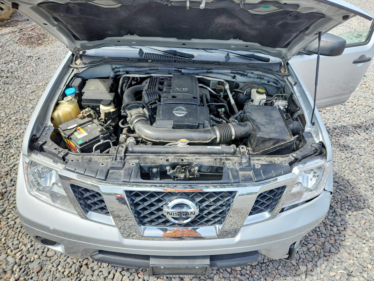 2012 Nissan Frontier Sv V6 Серебряный vin: 1N6AD0CW3CC439587