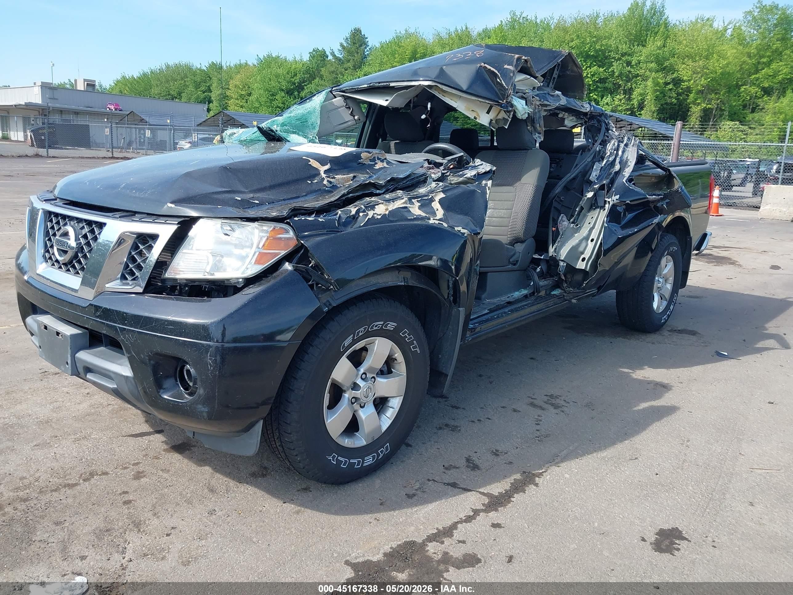 2012 Nissan Frontier Sv Black vin: 1N6AD0CW3CC441470