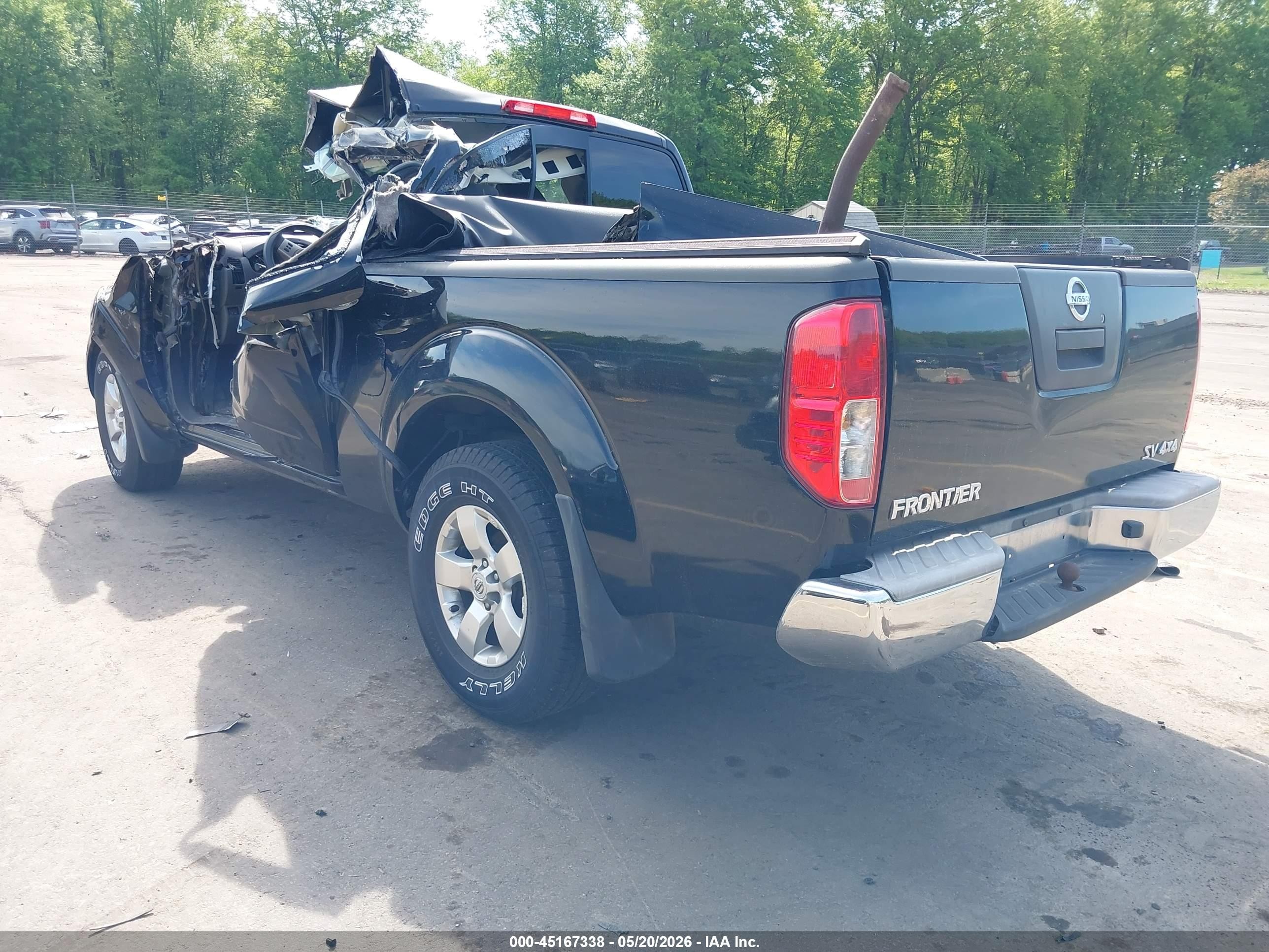 2012 Nissan Frontier Sv Black vin: 1N6AD0CW3CC441470