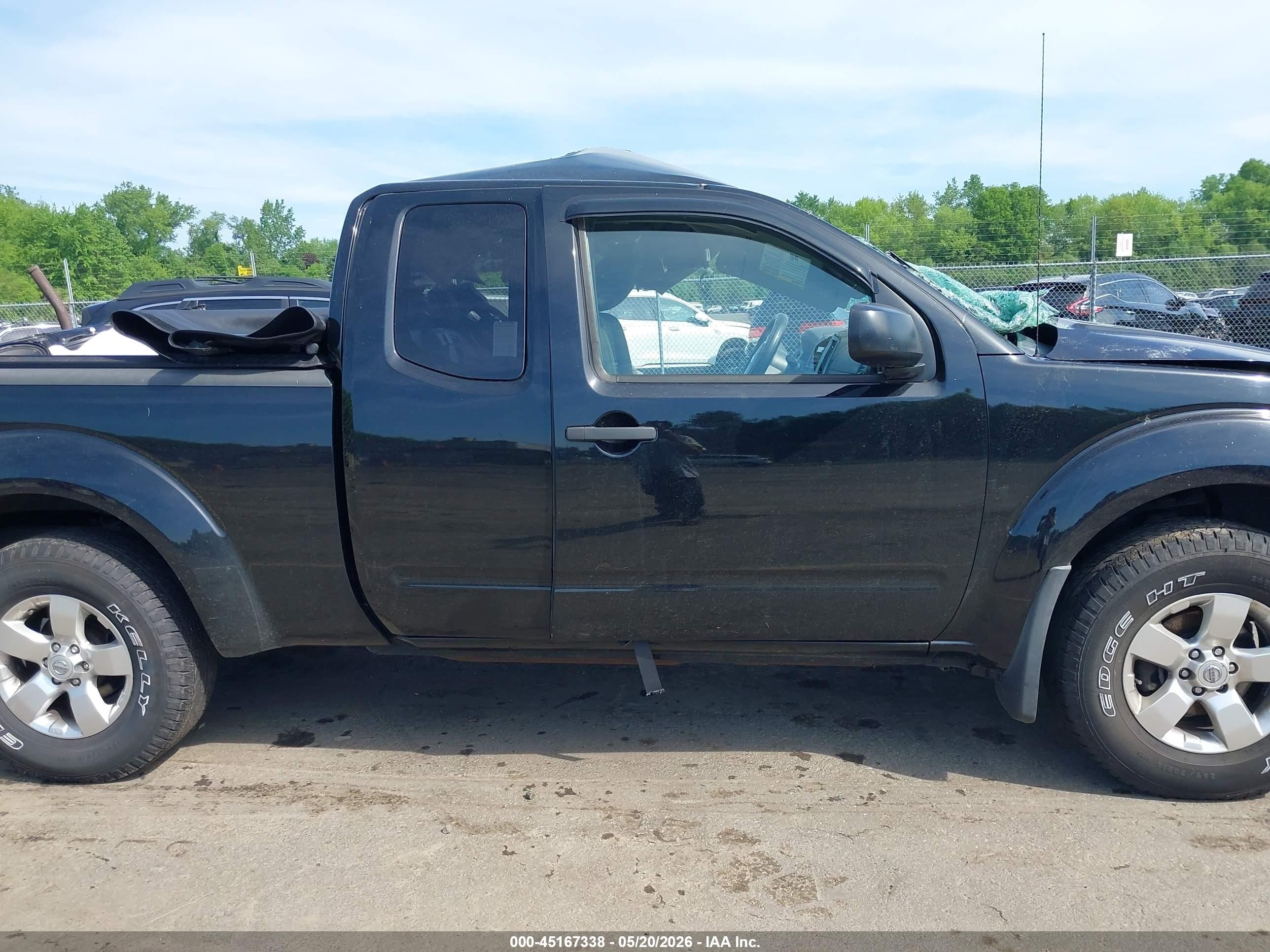 2012 Nissan Frontier Sv Black vin: 1N6AD0CW3CC441470