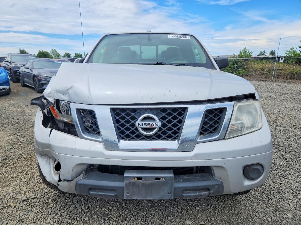 2012 Nissan Frontier Sv V6 Silver vin: 1N6AD0CW3CC483055