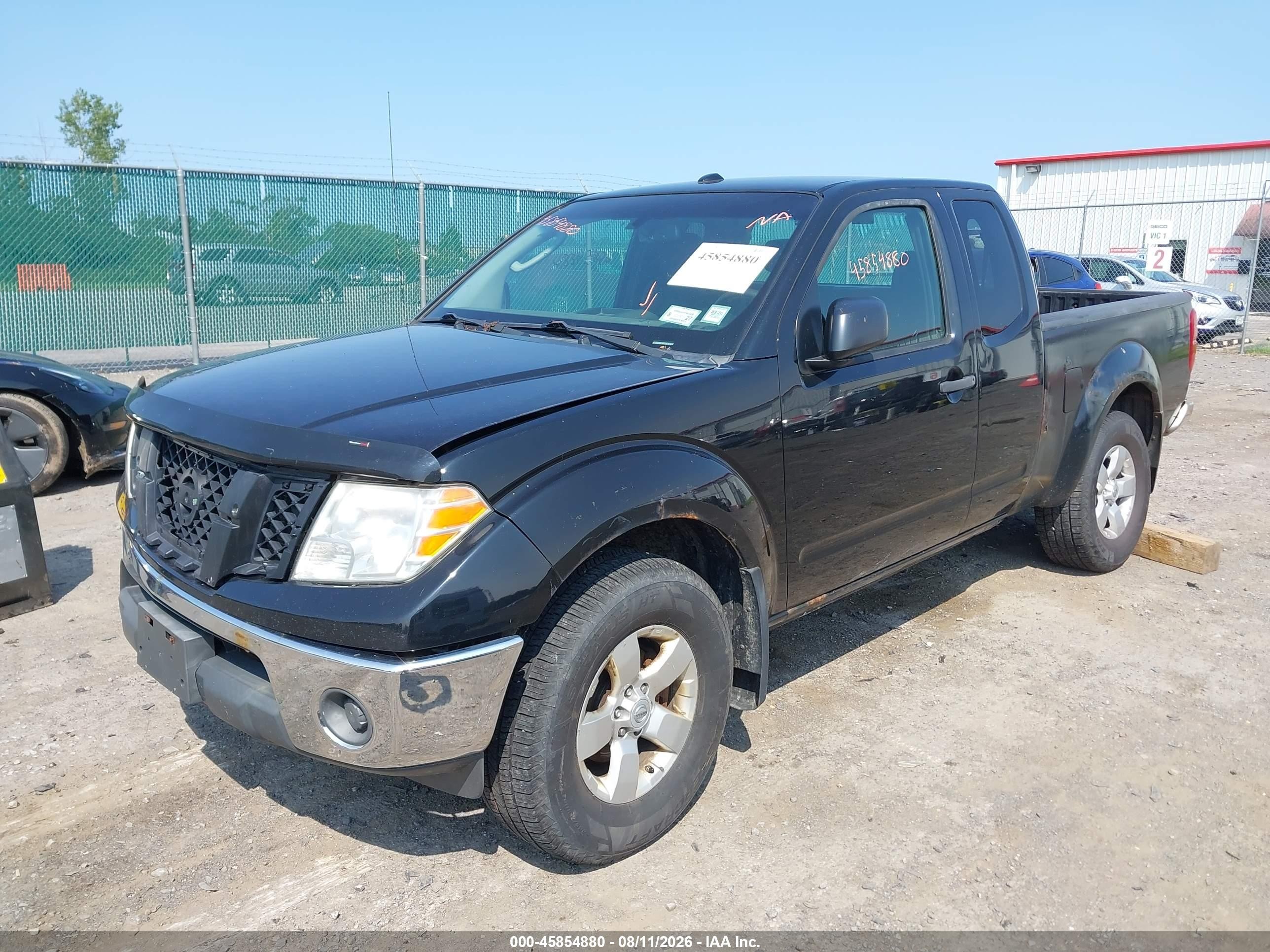2011 Nissan Frontier Sv Black vin: 1N6AD0CW4BC417578