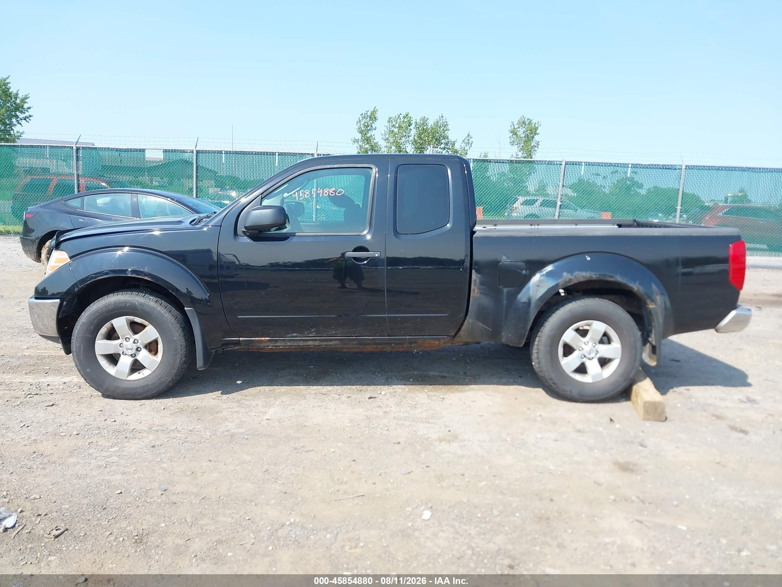 2011 Nissan Frontier Sv Black vin: 1N6AD0CW4BC417578