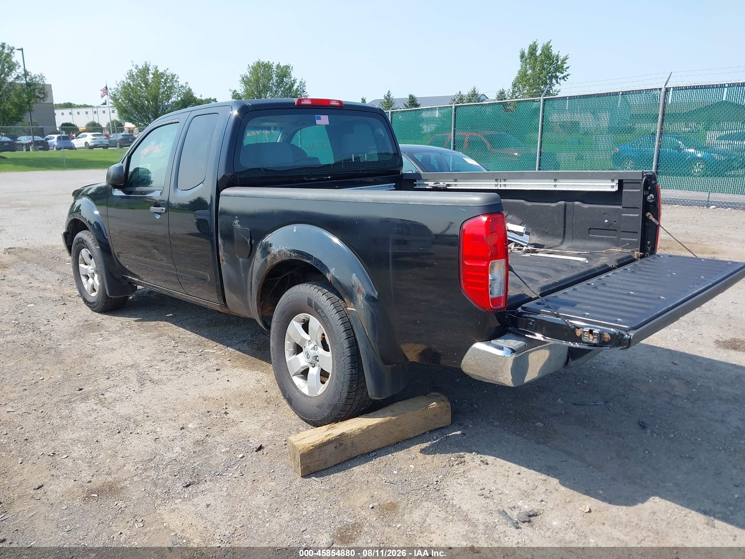 2011 Nissan Frontier Sv Black vin: 1N6AD0CW4BC417578