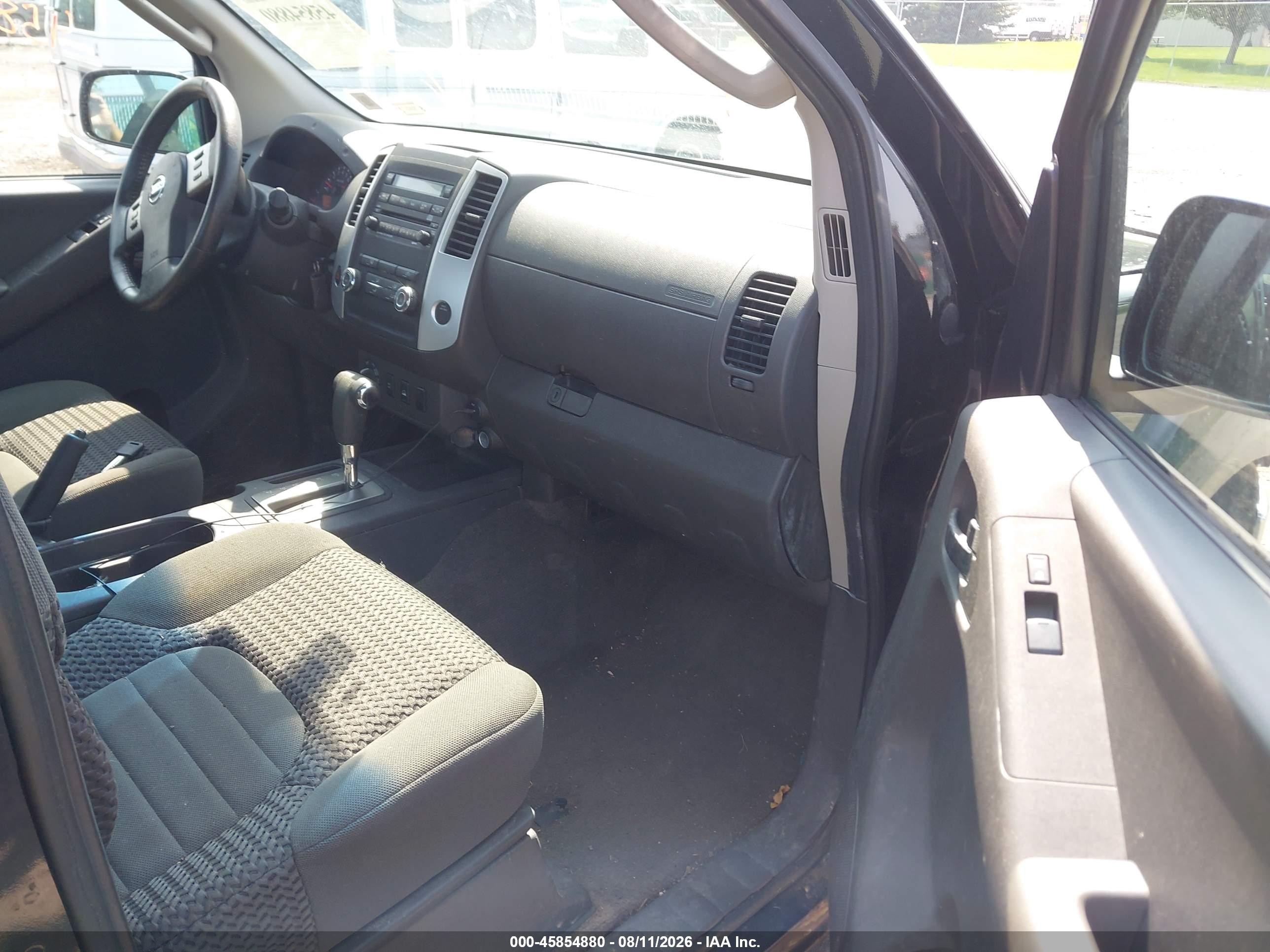 2011 Nissan Frontier Sv Black vin: 1N6AD0CW4BC417578