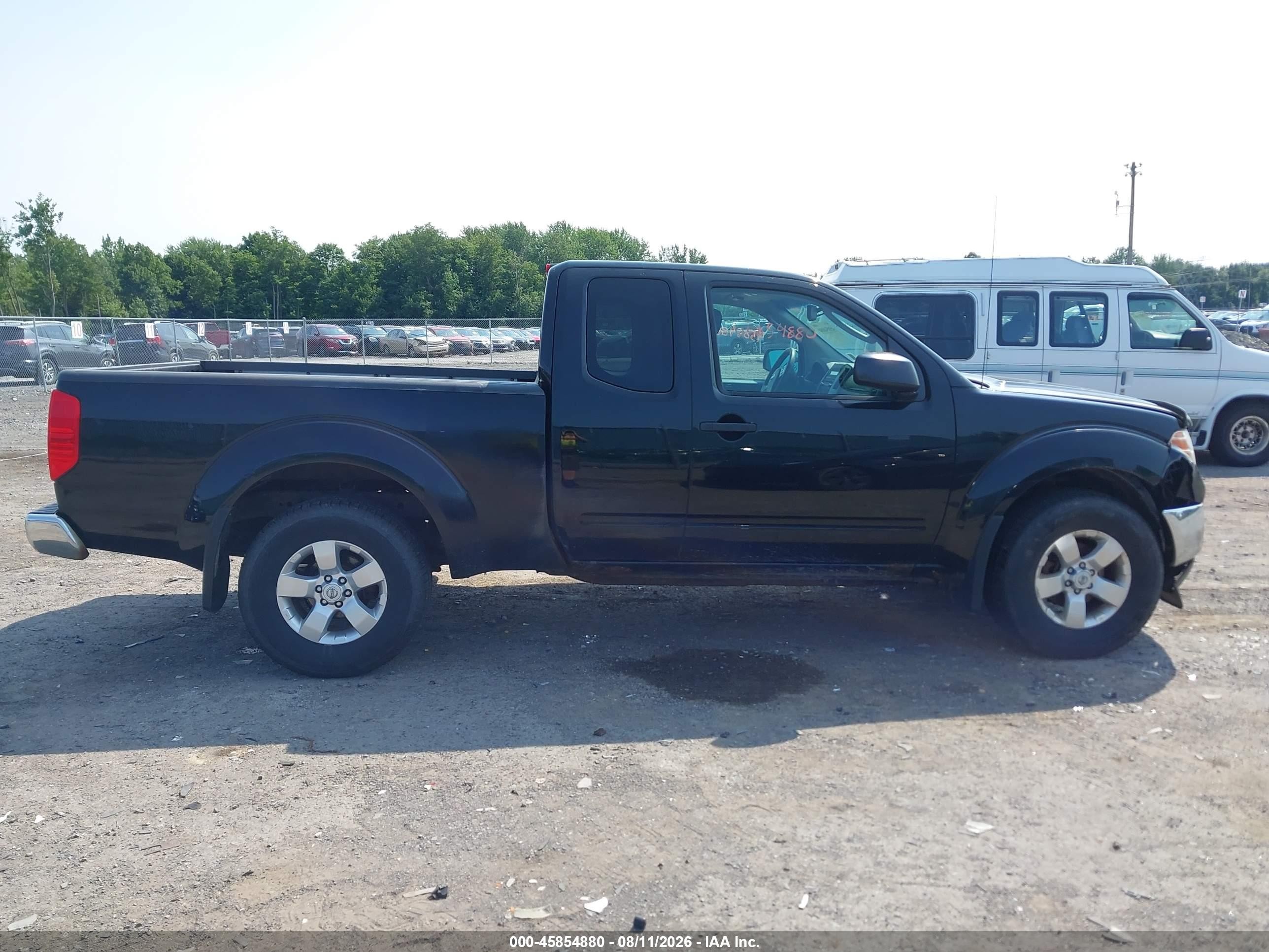 2011 Nissan Frontier Sv Black vin: 1N6AD0CW4BC417578
