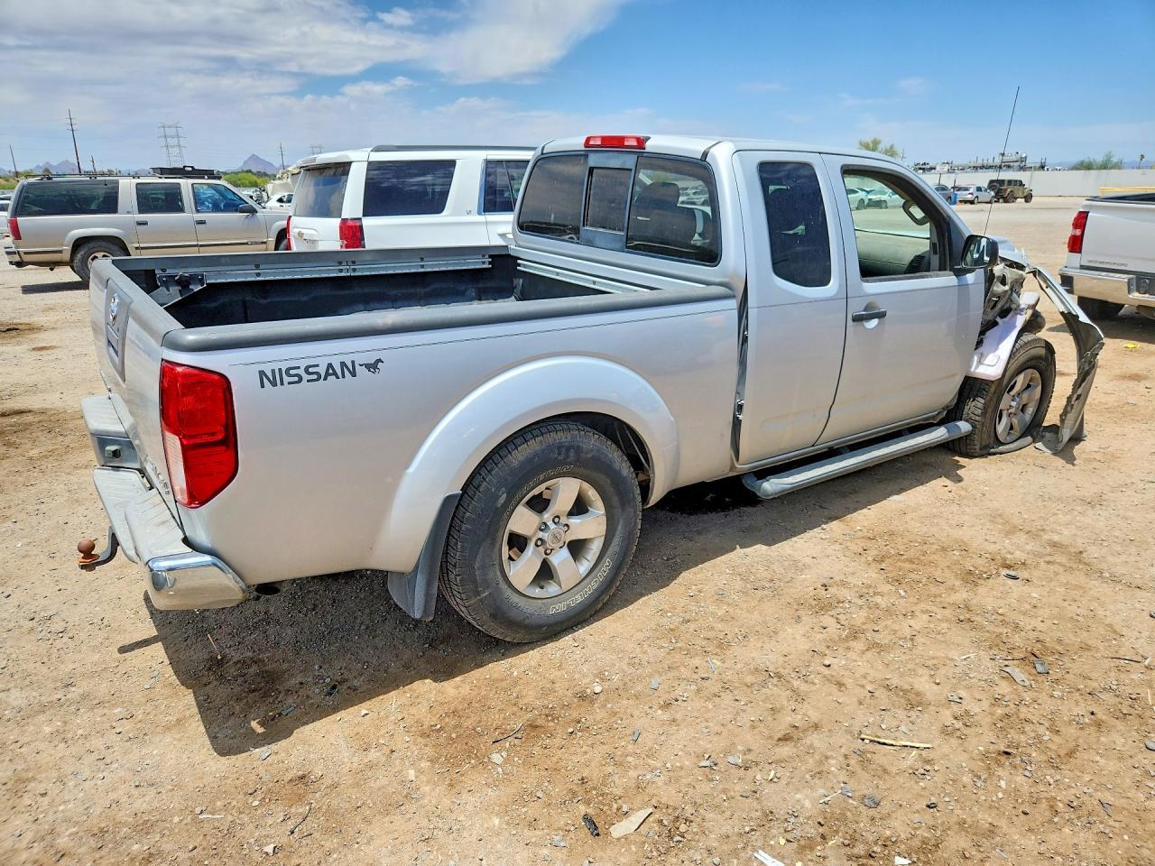 2012 Nissan Frontier Sv V6 Silver vin: 1N6AD0CW4CC471027
