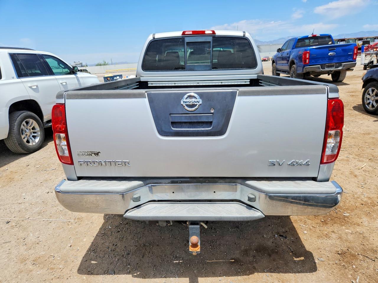 2012 Nissan Frontier Sv V6 Silver vin: 1N6AD0CW4CC471027