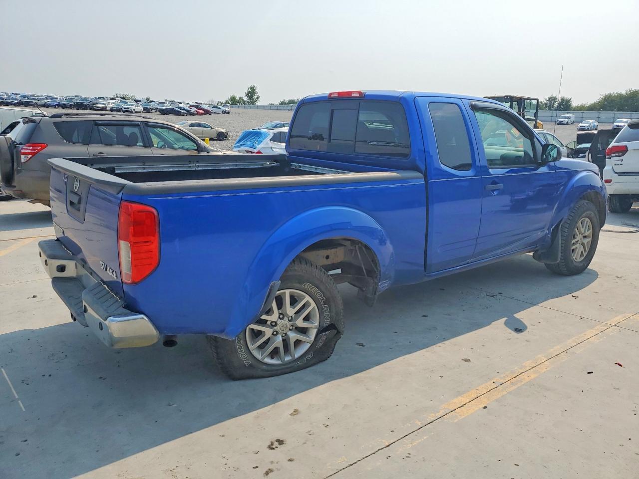 2015 Nissan Frontier Sv V6 Blue vin: 1N6AD0CW4FN704865