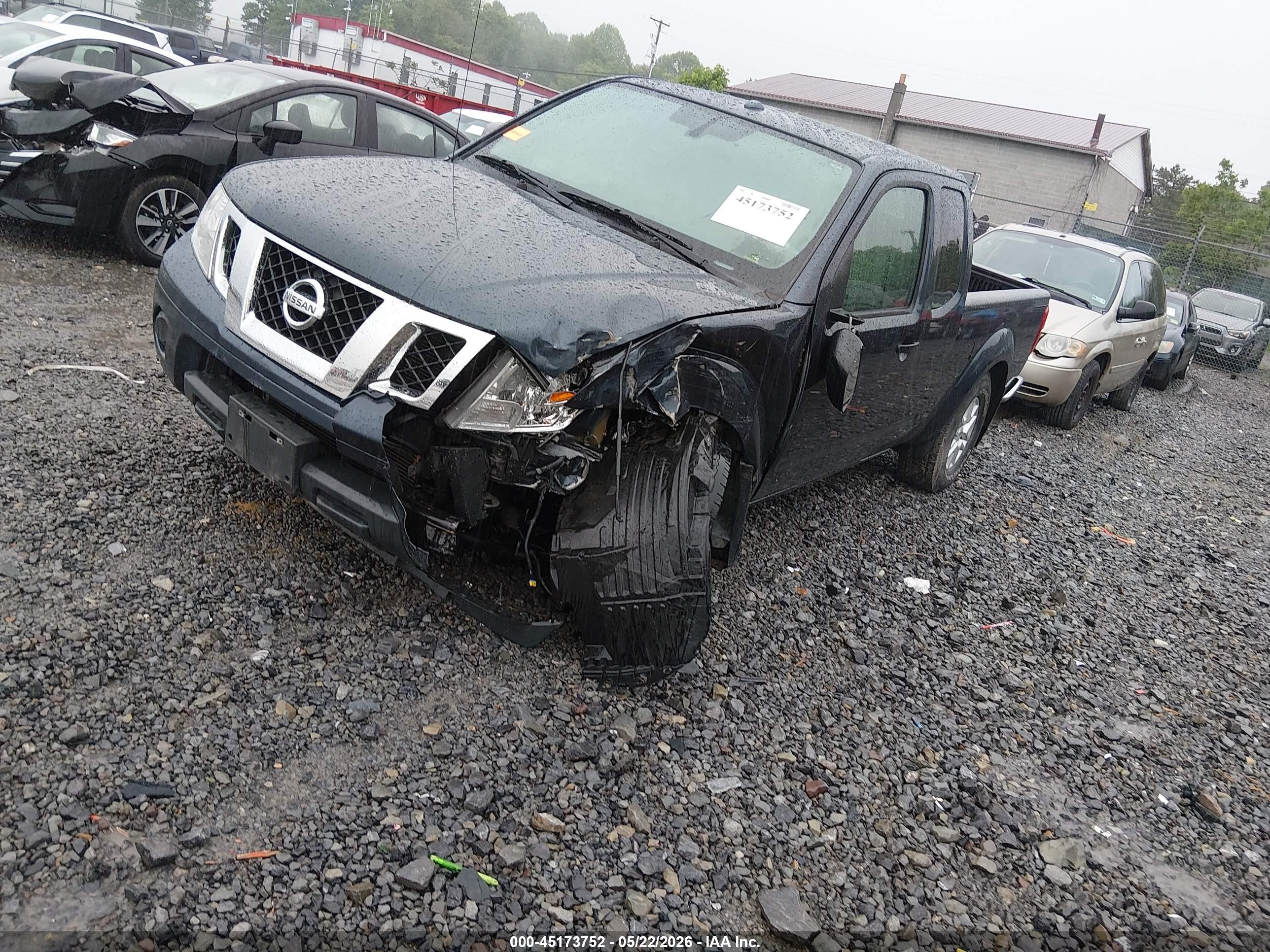 2015 Nissan Frontier Sv Blue vin: 1N6AD0CW4FN751507