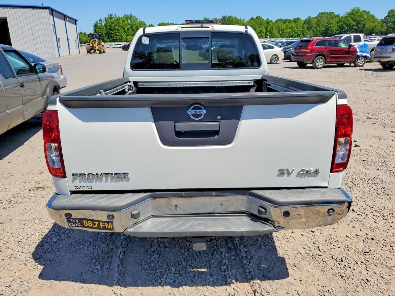 2016 Nissan Frontier Sv V6 White vin: 1N6AD0CW4GN734644
