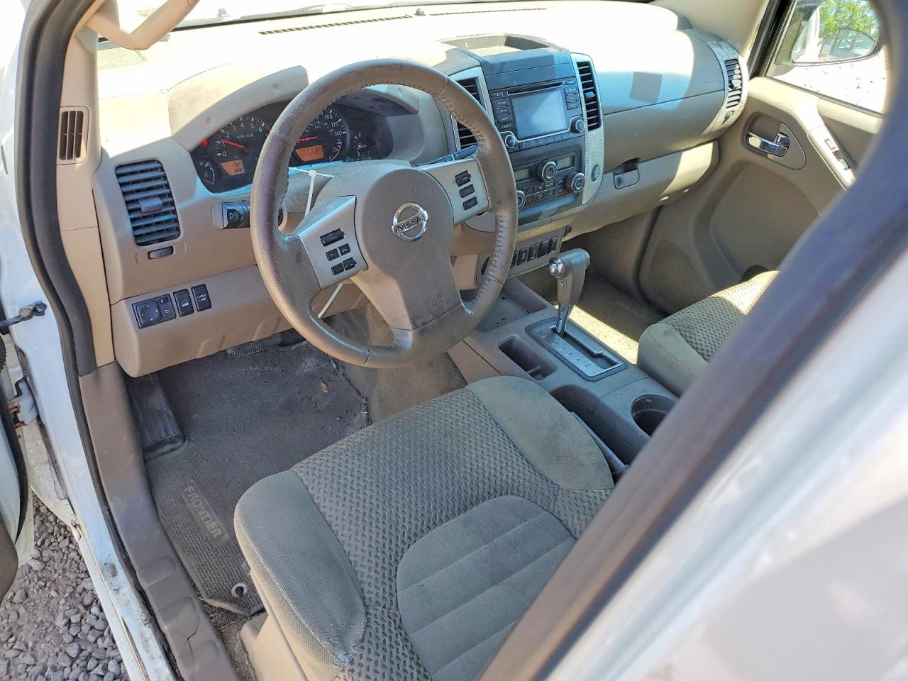2016 Nissan Frontier Sv V6 White vin: 1N6AD0CW4GN734644