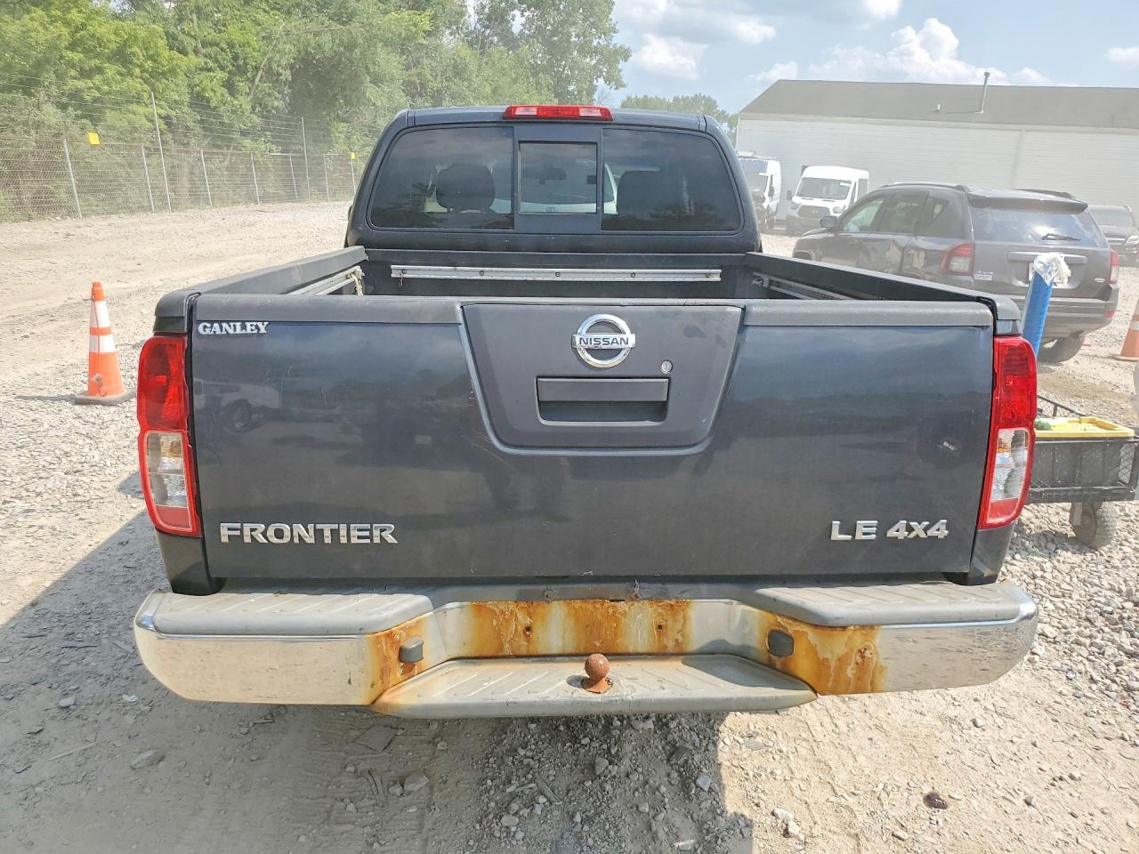 2010 Nissan Frontier Se V6 Charcoal vin: 1N6AD0CW5AC401226