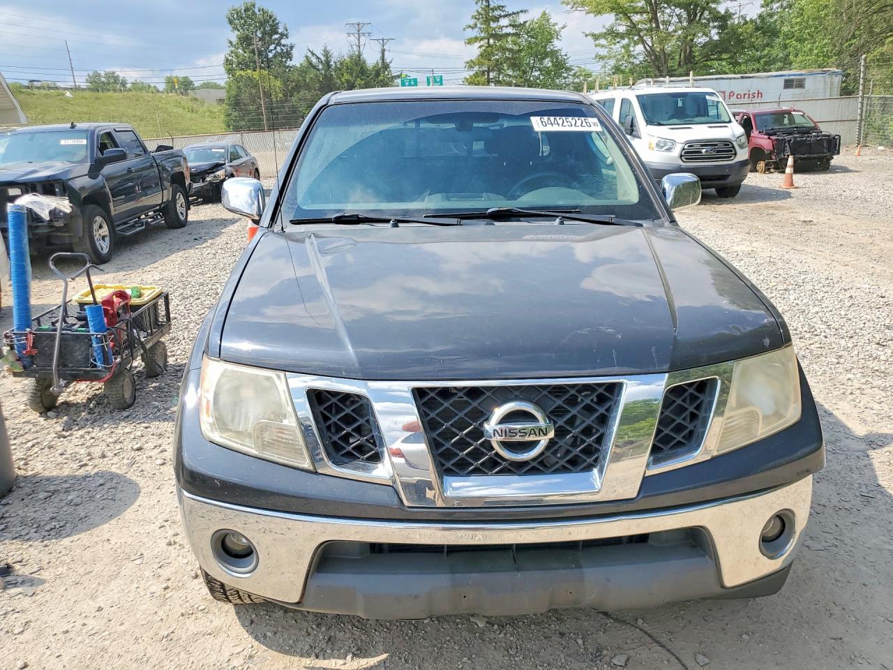 2010 Nissan Frontier Se V6 Charcoal vin: 1N6AD0CW5AC401226