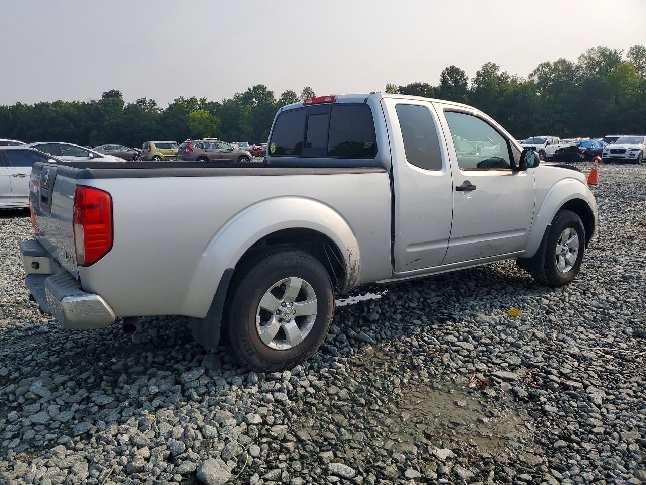 2012 Nissan Frontier Sv V6 Silver vin: 1N6AD0CW5CC460120