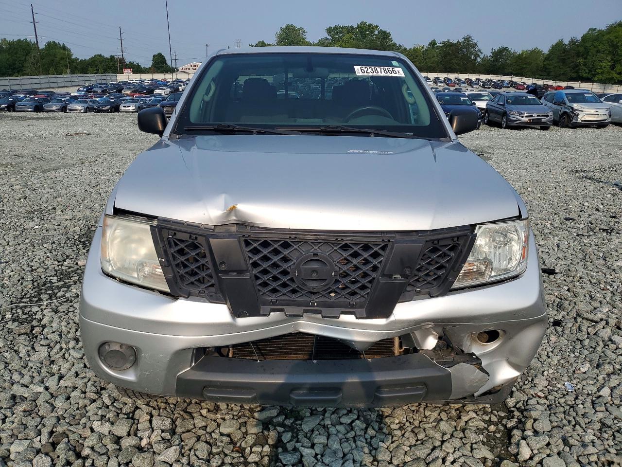 2012 Nissan Frontier Sv V6 Silver vin: 1N6AD0CW5CC460120