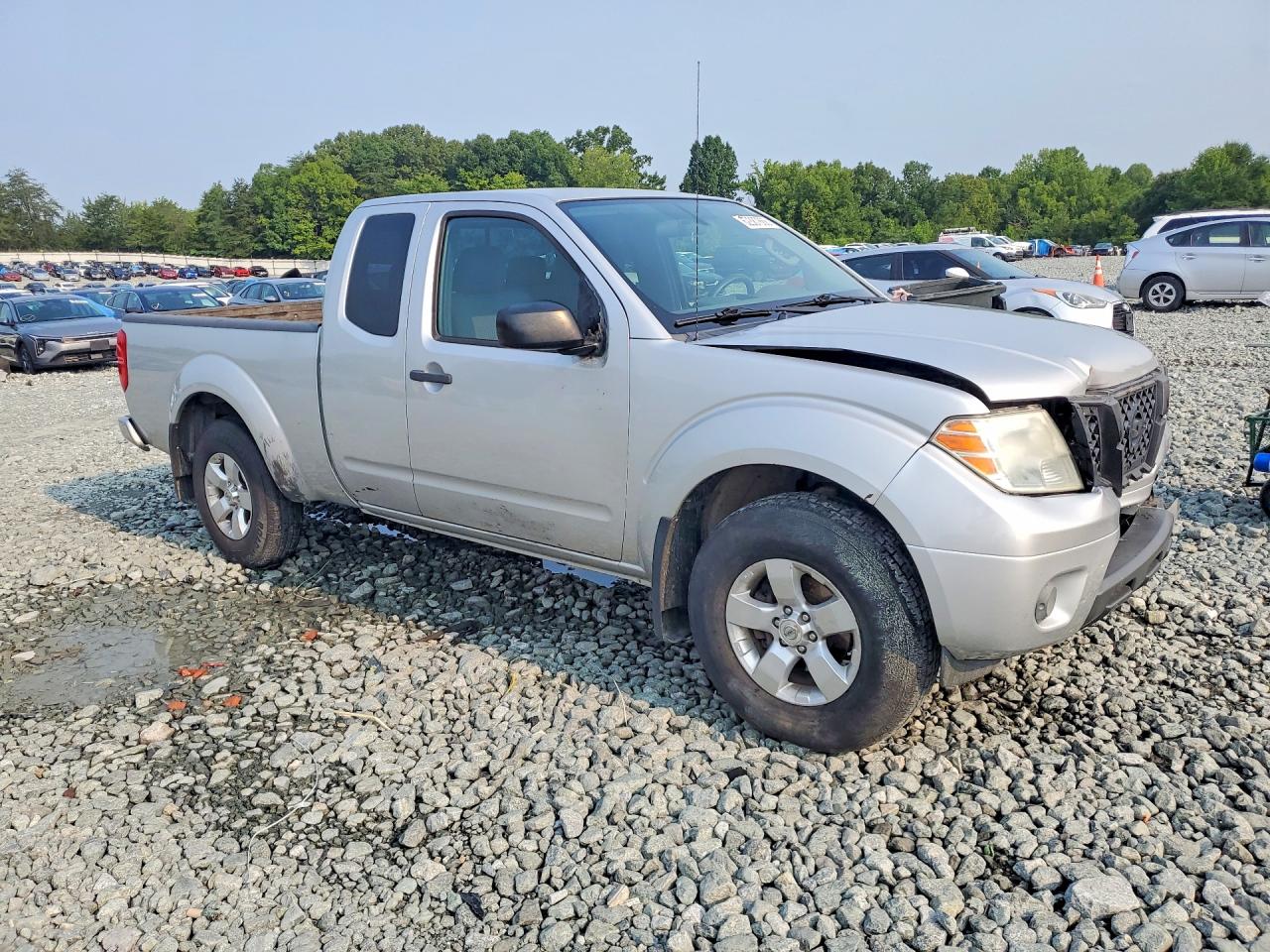 2012 Nissan Frontier Sv V6 Silver vin: 1N6AD0CW5CC460120