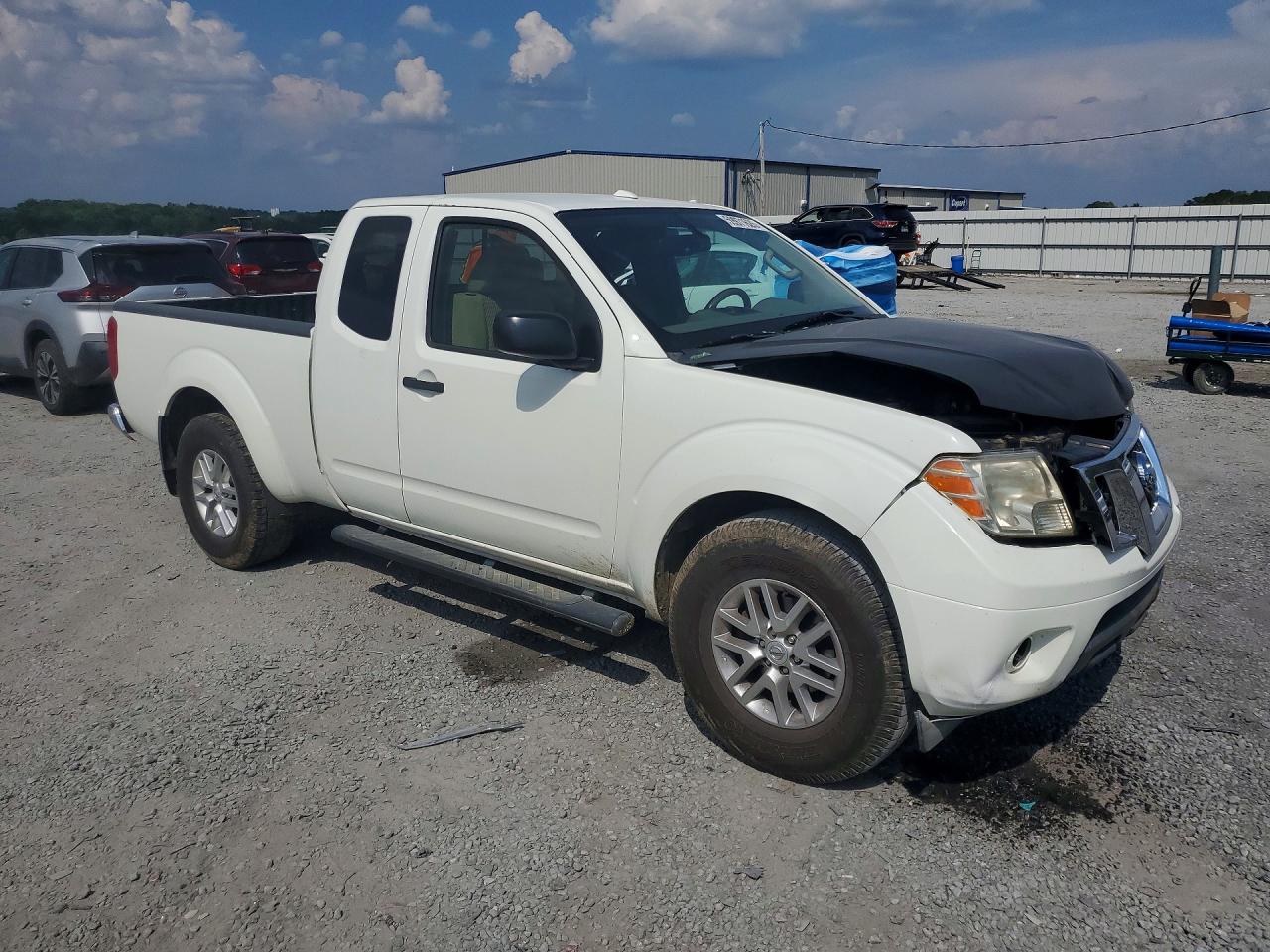 2014 Nissan Frontier Sv White vin: 1N6AD0CW5EN769223