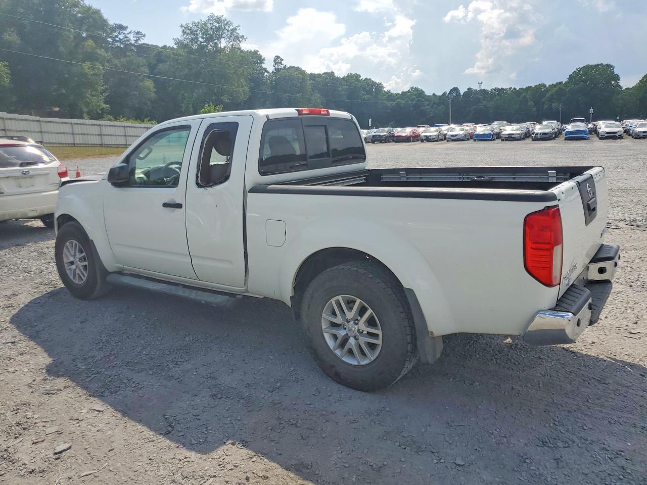 2014 Nissan Frontier Sv White vin: 1N6AD0CW5EN769223