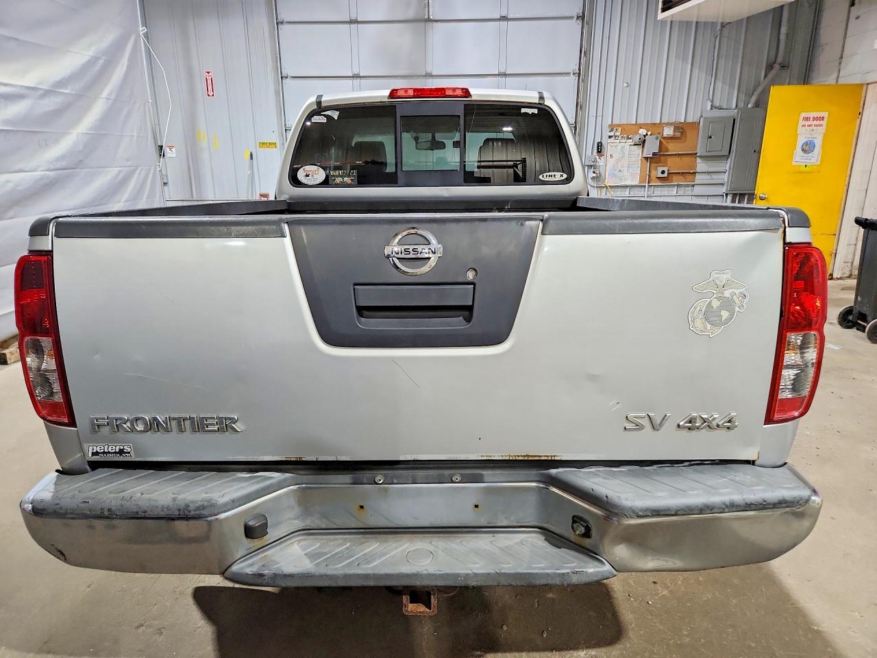 2011 Nissan Frontier Sv V6 Silver vin: 1N6AD0CW6BC408641