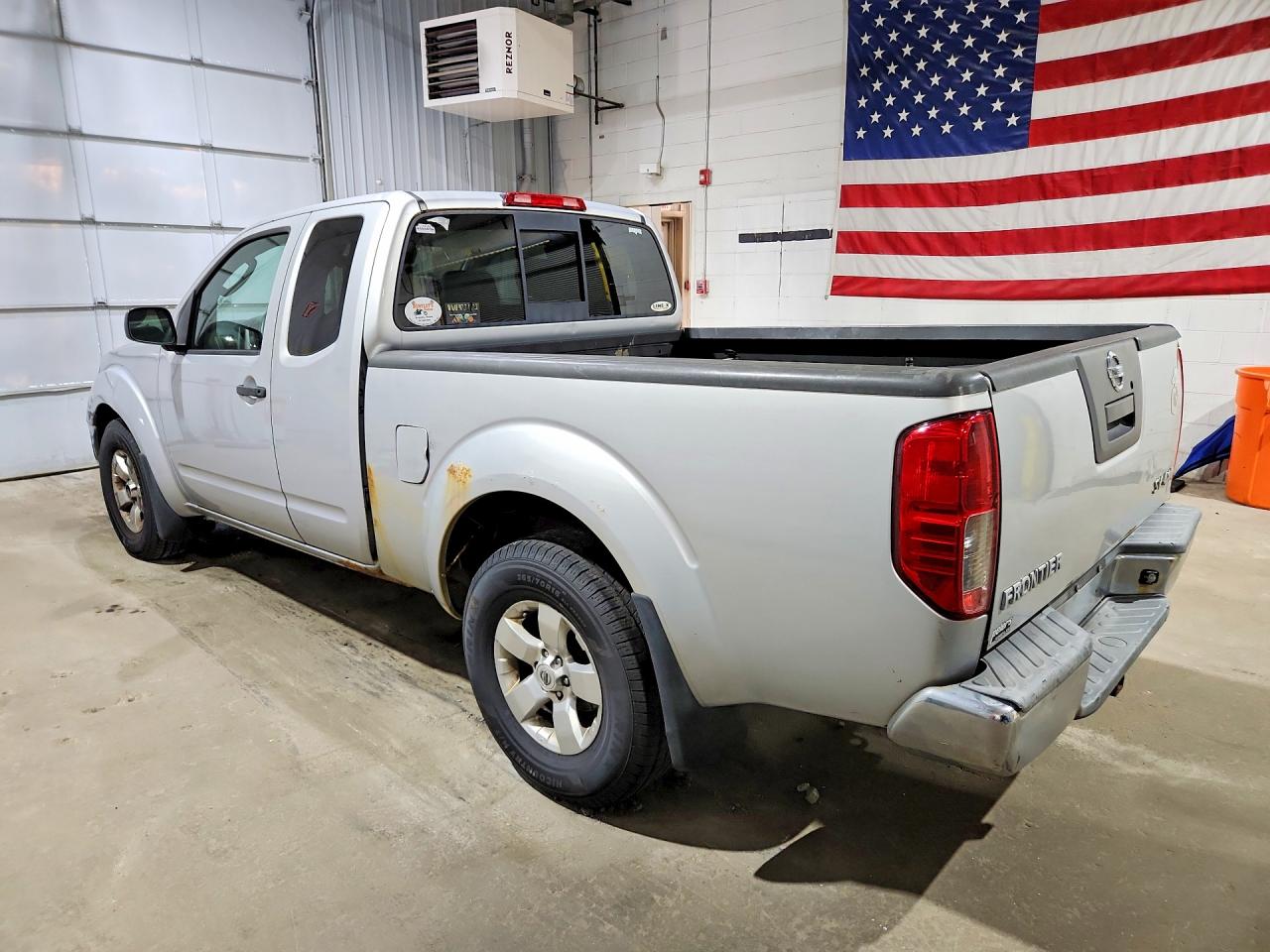 2011 Nissan Frontier Sv V6 Silver vin: 1N6AD0CW6BC408641