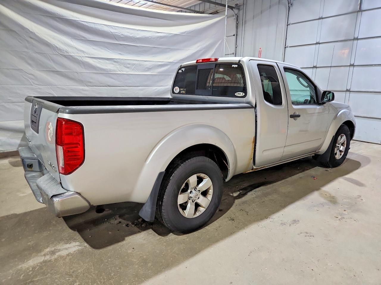 2011 Nissan Frontier Sv V6 Silver vin: 1N6AD0CW6BC408641