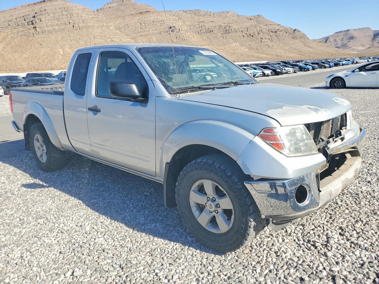 2011 Nissan Frontier Sv V6 Silver vin: 1N6AD0CW6BC414827