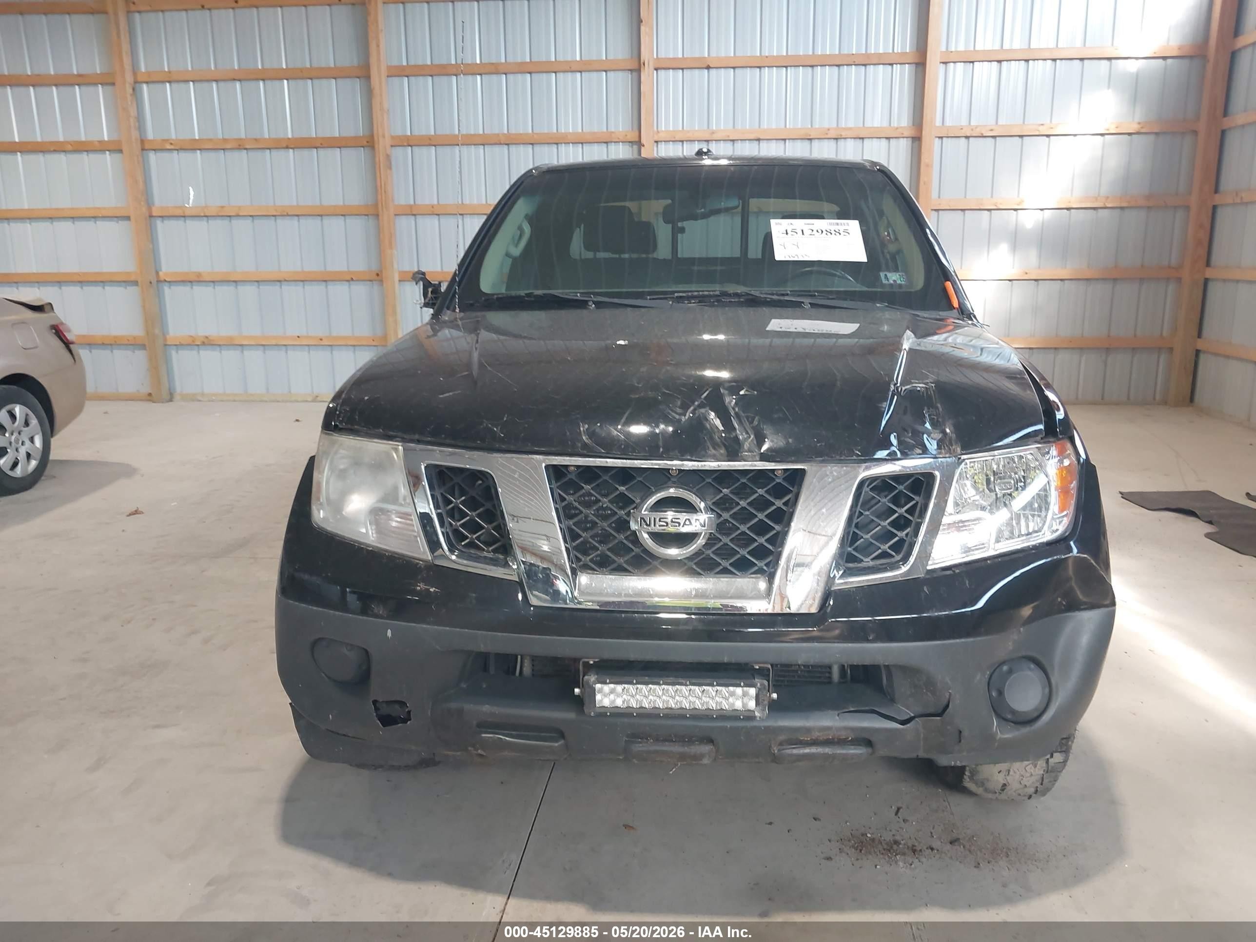 2012 Nissan Frontier Sv Black vin: 1N6AD0CW6CC409709