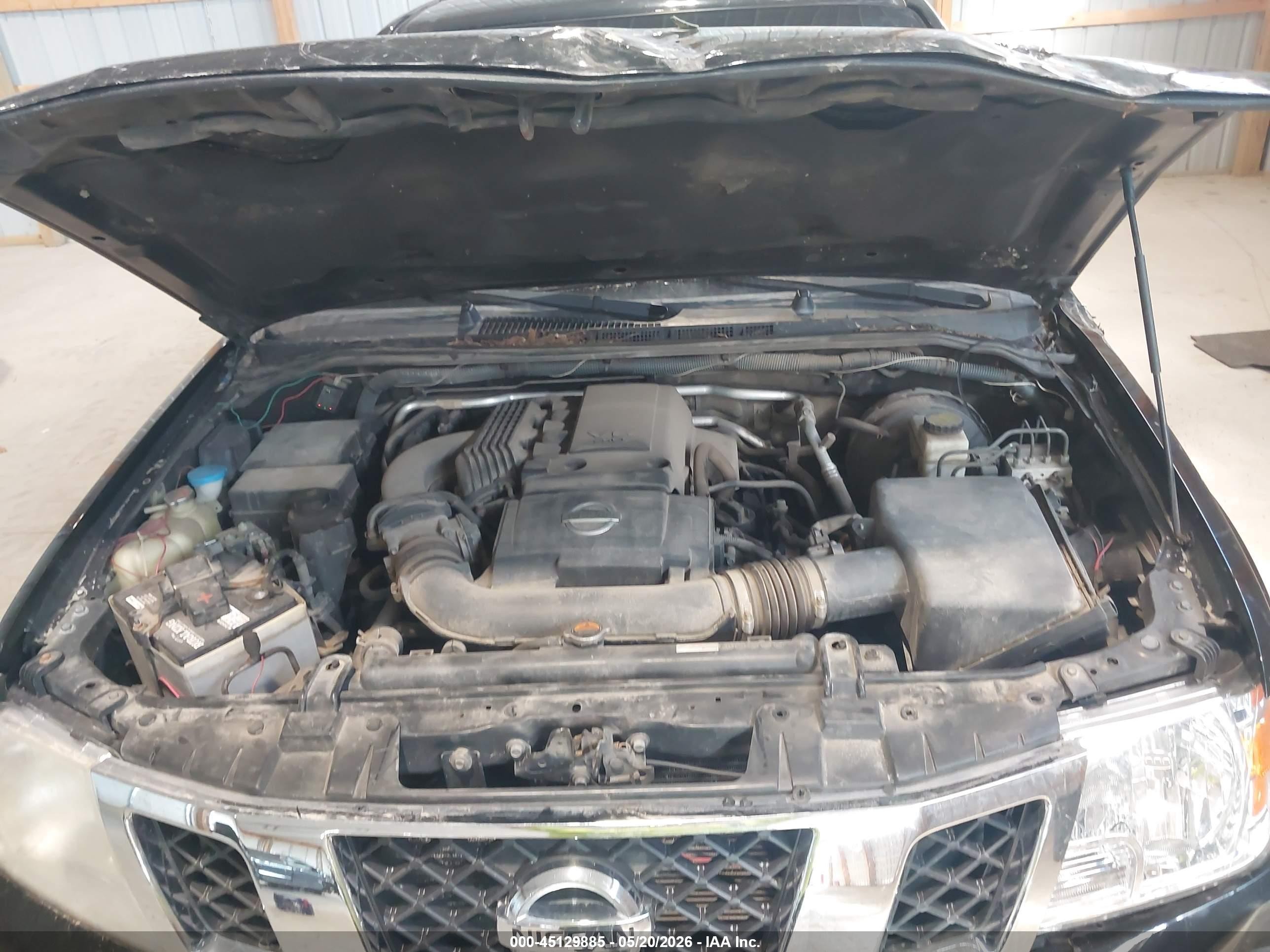 2012 Nissan Frontier Sv Black vin: 1N6AD0CW6CC409709
