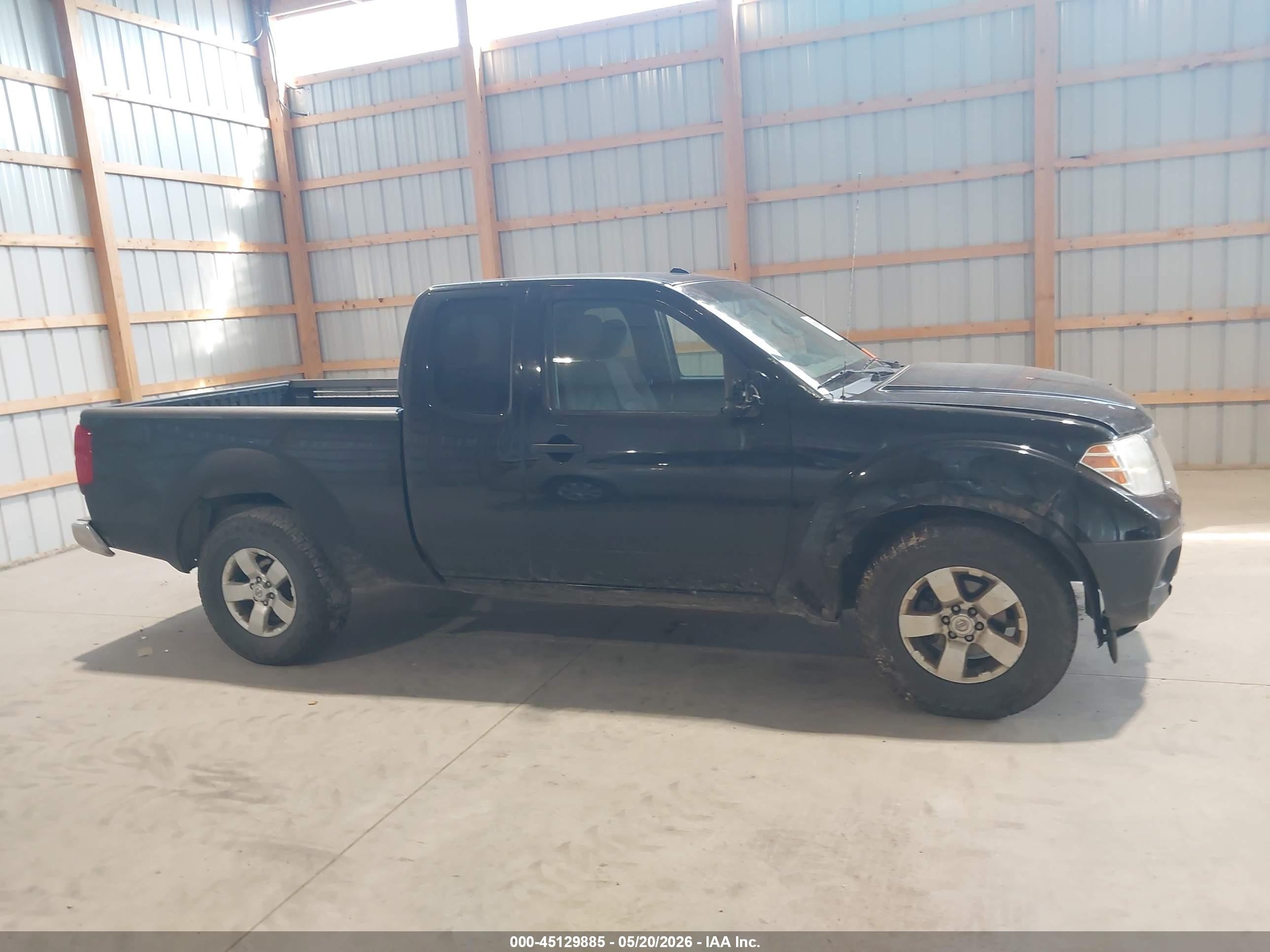 2012 Nissan Frontier Sv Black vin: 1N6AD0CW6CC409709