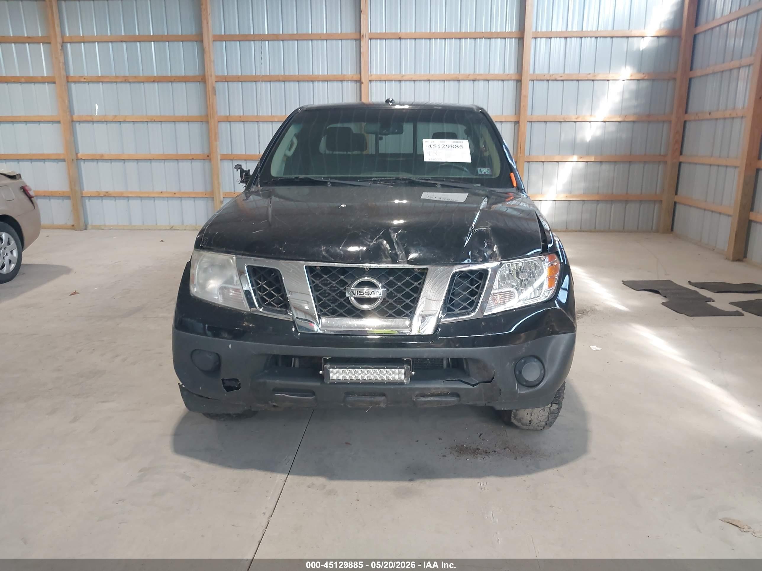 2012 Nissan Frontier Sv Black vin: 1N6AD0CW6CC409709