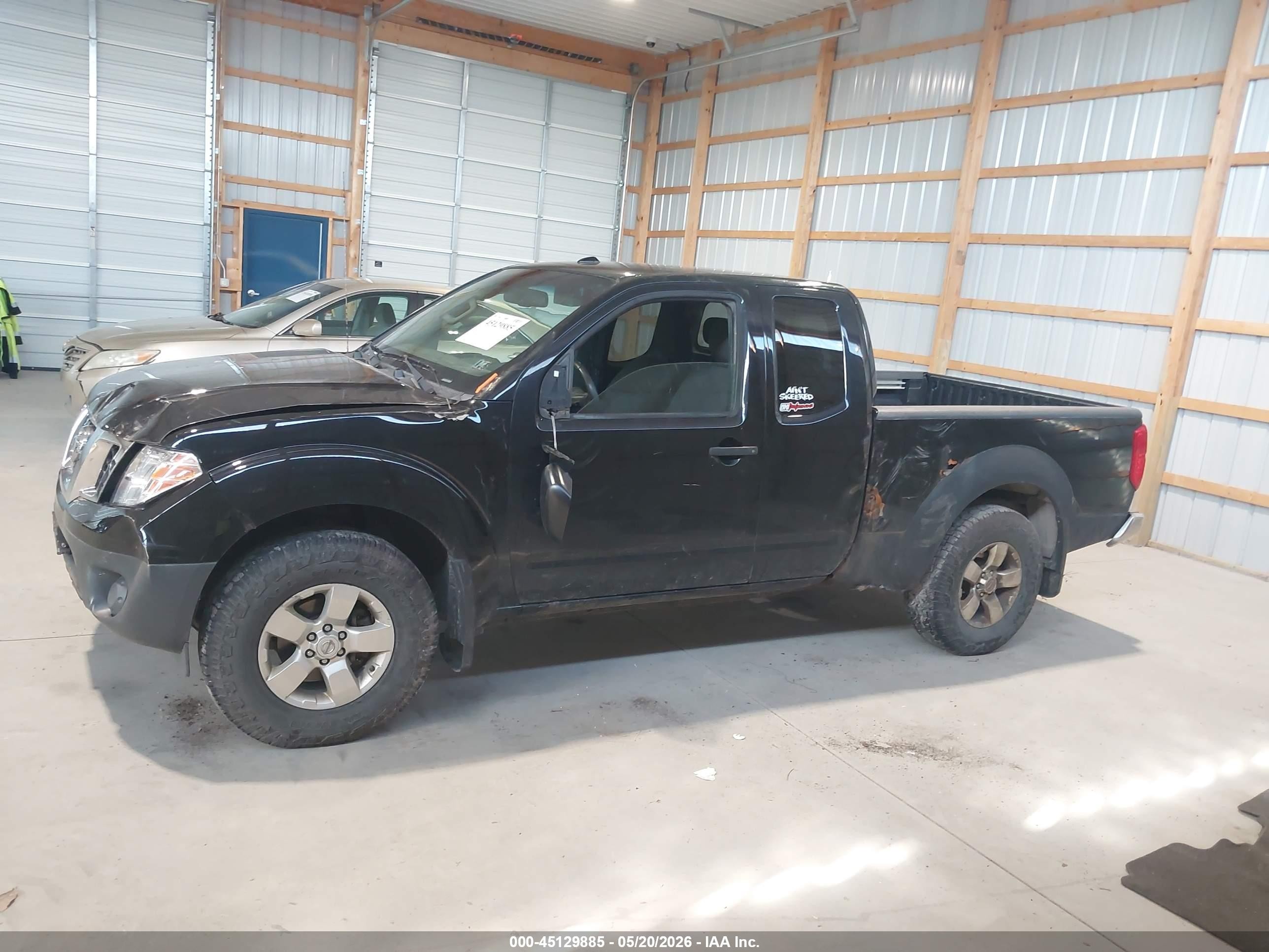 2012 Nissan Frontier Sv Black vin: 1N6AD0CW6CC409709