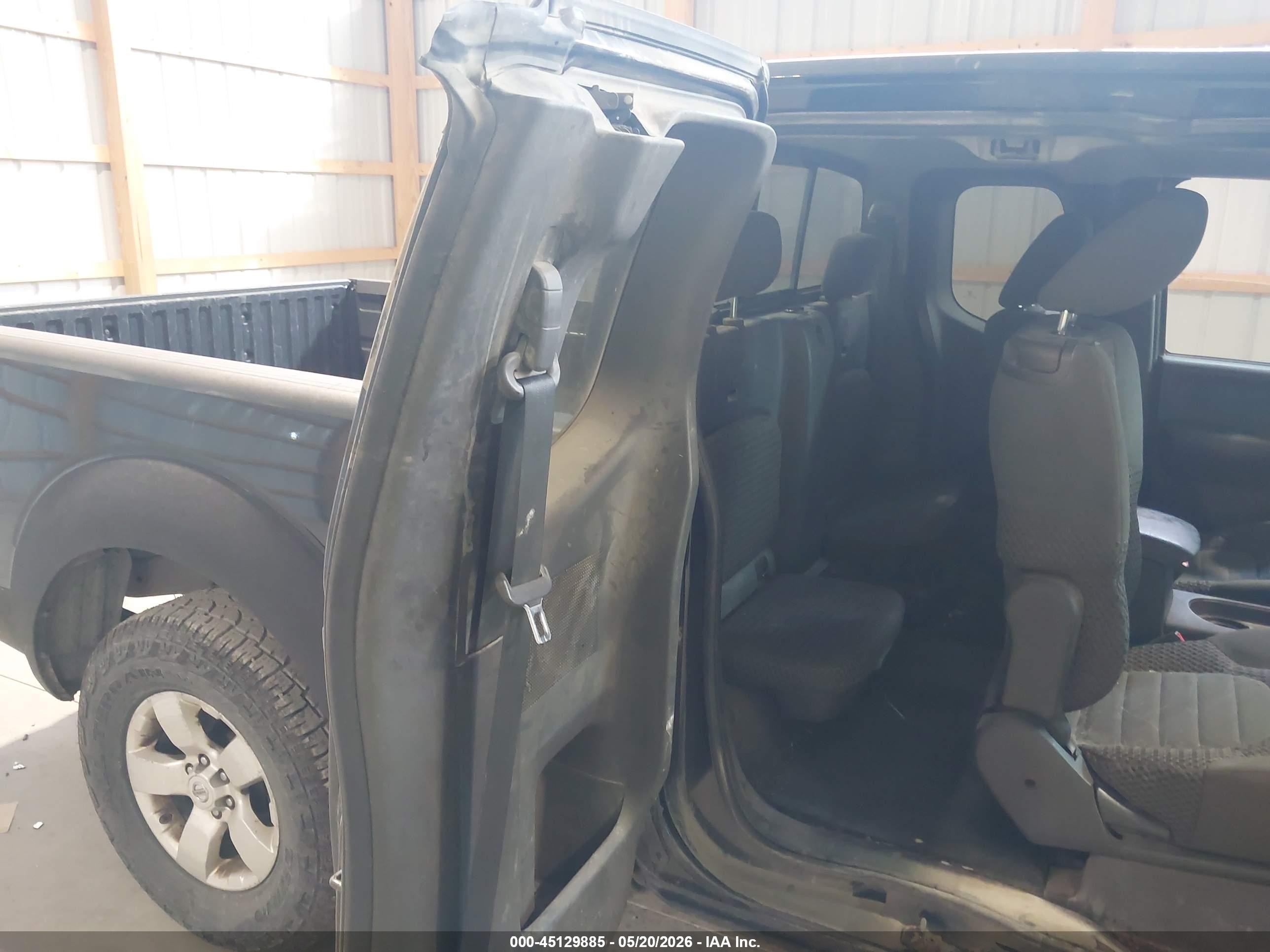2012 Nissan Frontier Sv Black vin: 1N6AD0CW6CC409709