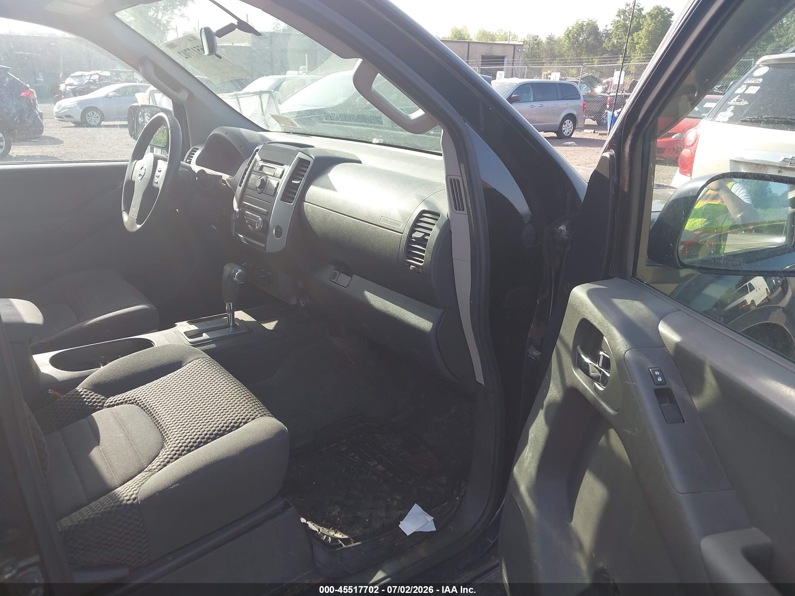 2012 Nissan Frontier Sv Black vin: 1N6AD0CW6CC474561