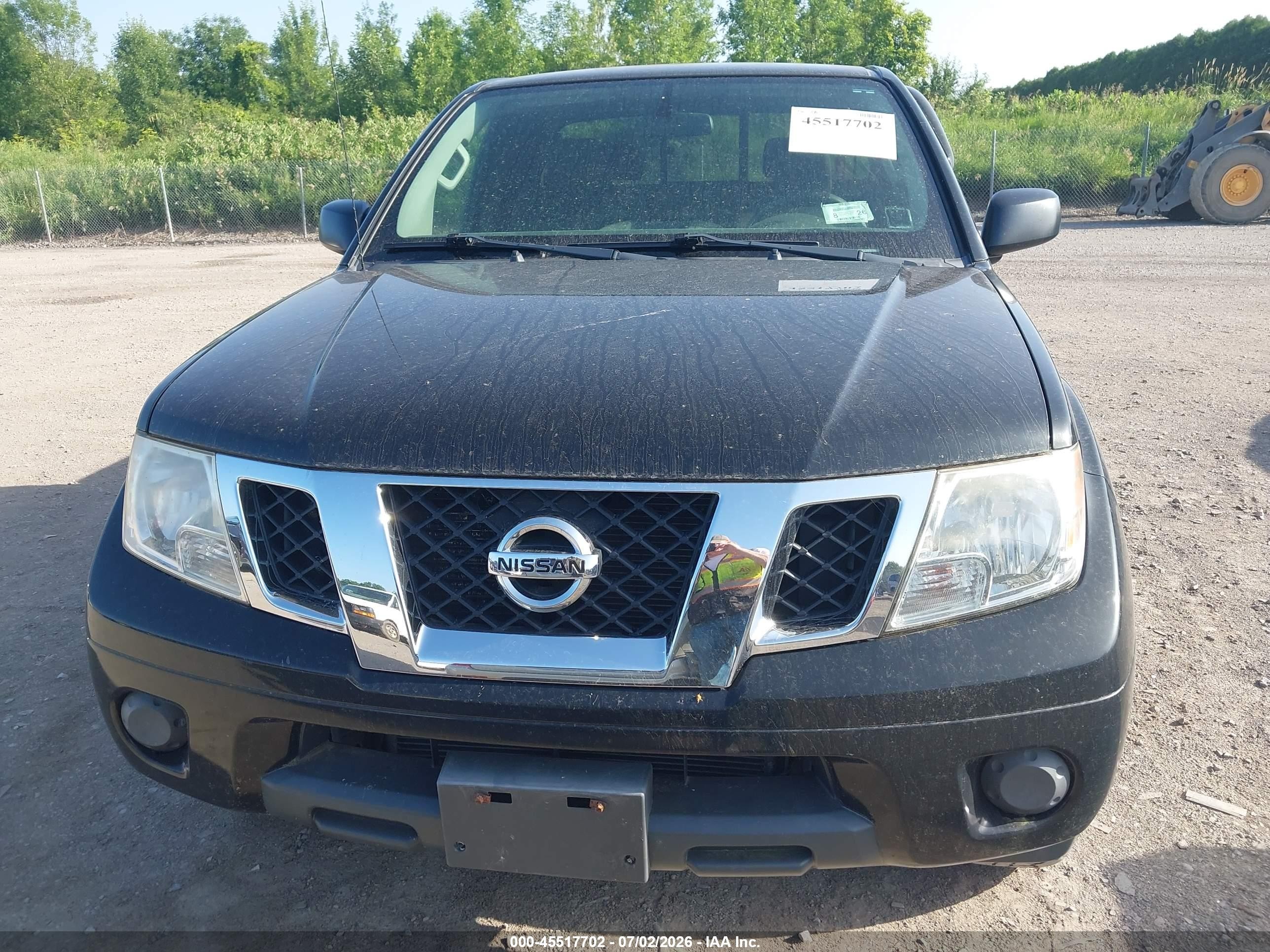 2012 Nissan Frontier Sv Black vin: 1N6AD0CW6CC474561