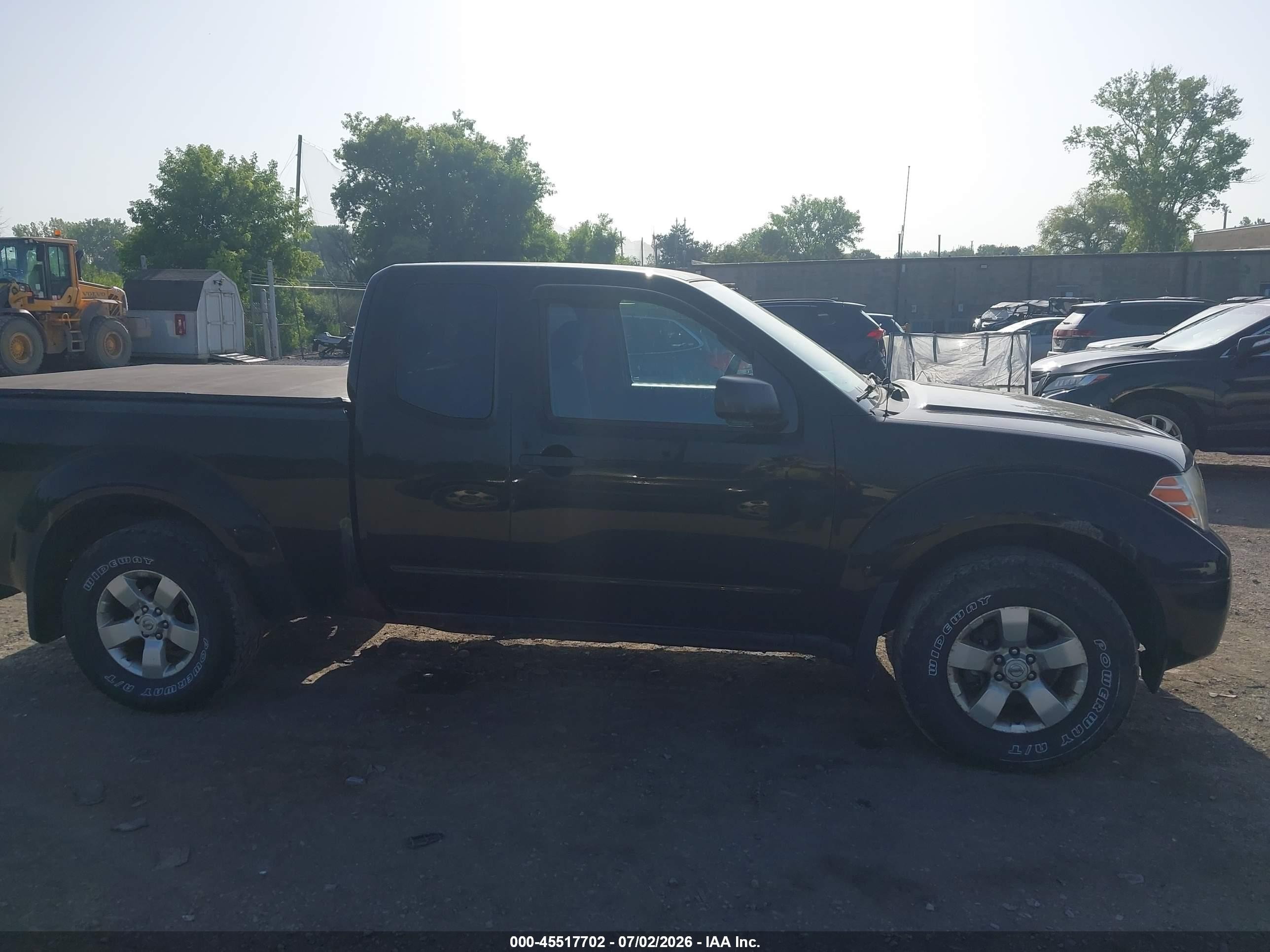 2012 Nissan Frontier Sv Black vin: 1N6AD0CW6CC474561