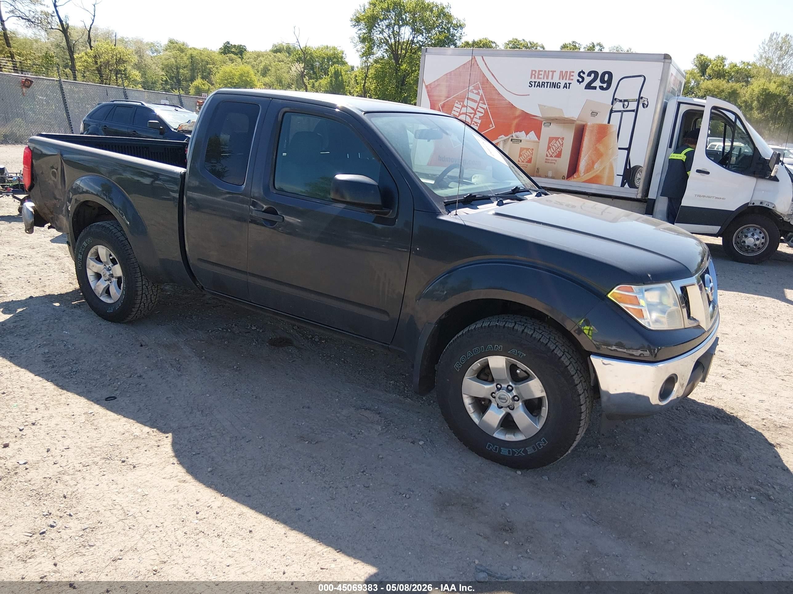 2010 Nissan Frontier Se Серый vin: 1N6AD0CW7AC429089