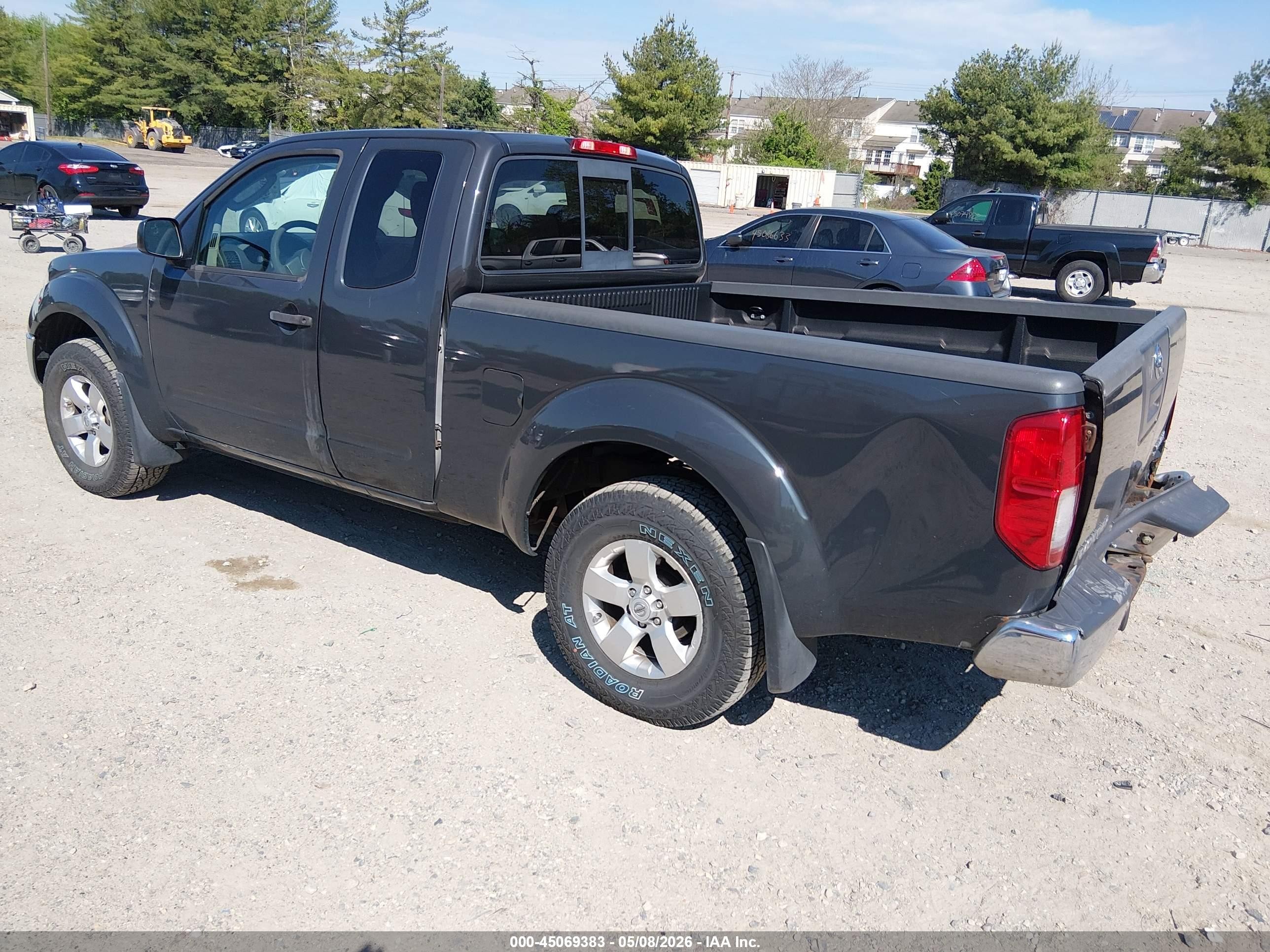 2010 Nissan Frontier Se Серый vin: 1N6AD0CW7AC429089