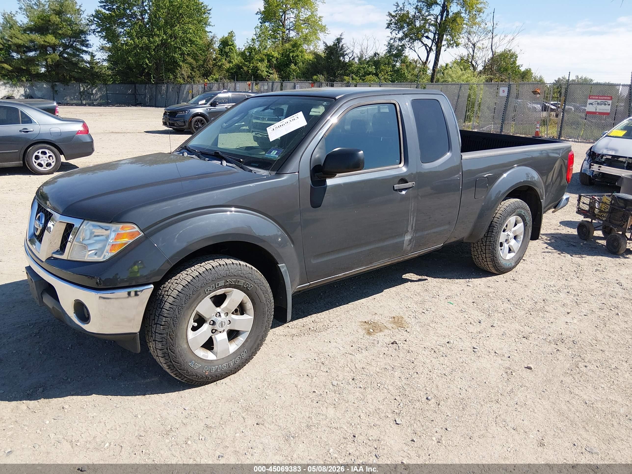 2010 Nissan Frontier Se Серый vin: 1N6AD0CW7AC429089