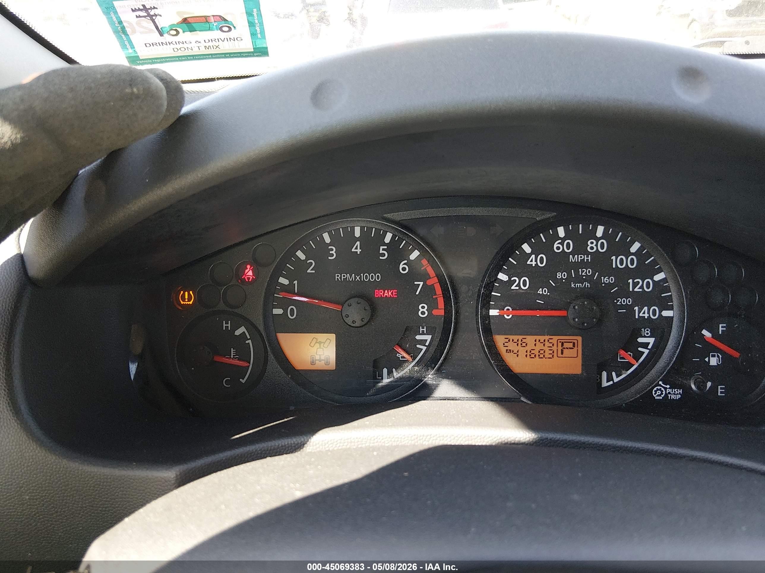 2010 Nissan Frontier Se Серый vin: 1N6AD0CW7AC429089